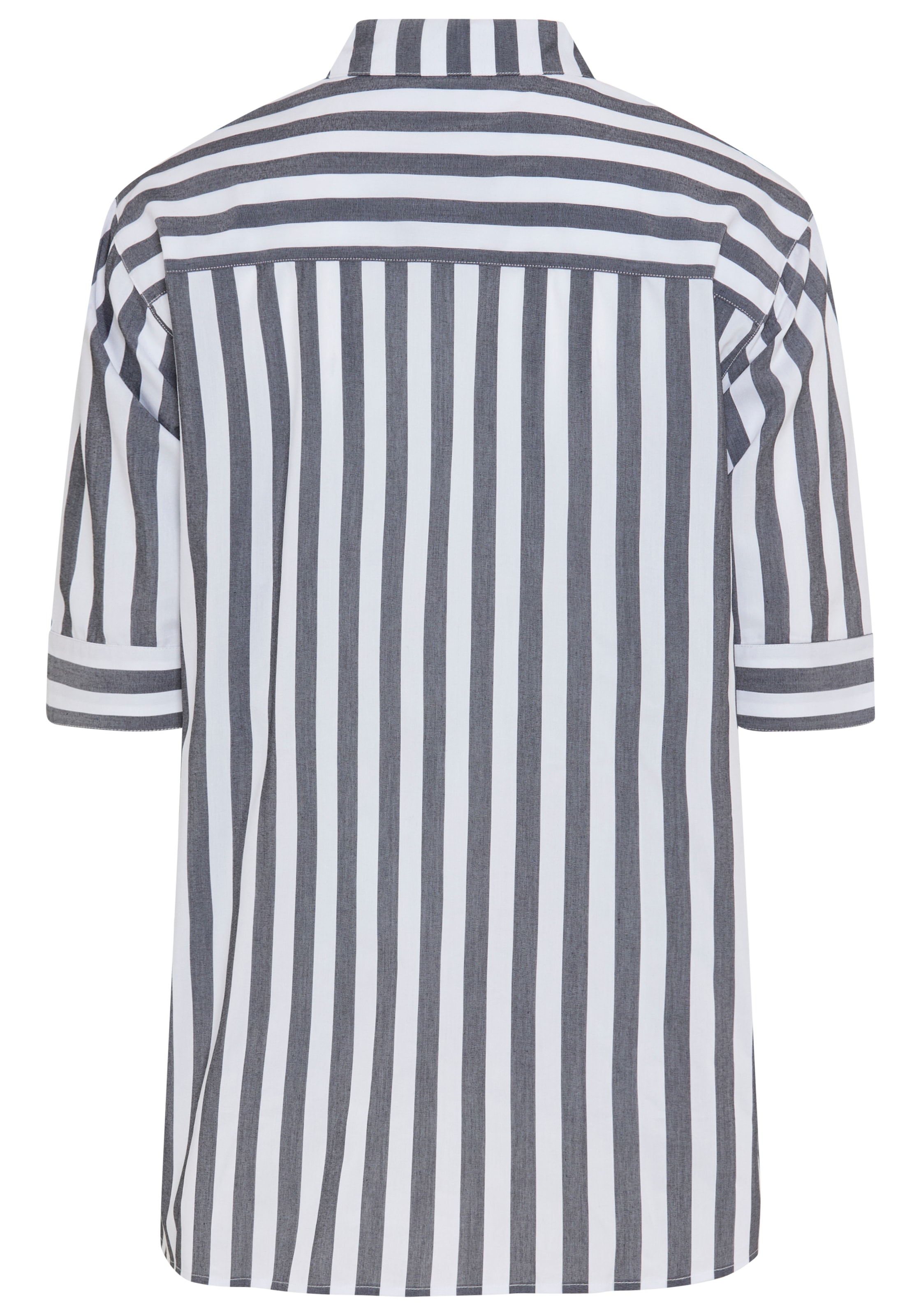 Laura Scott CURVE Klassische Bluse »Grosse Grössen« femininer Stil, aus Baumwolle, Polyester und Elasthan