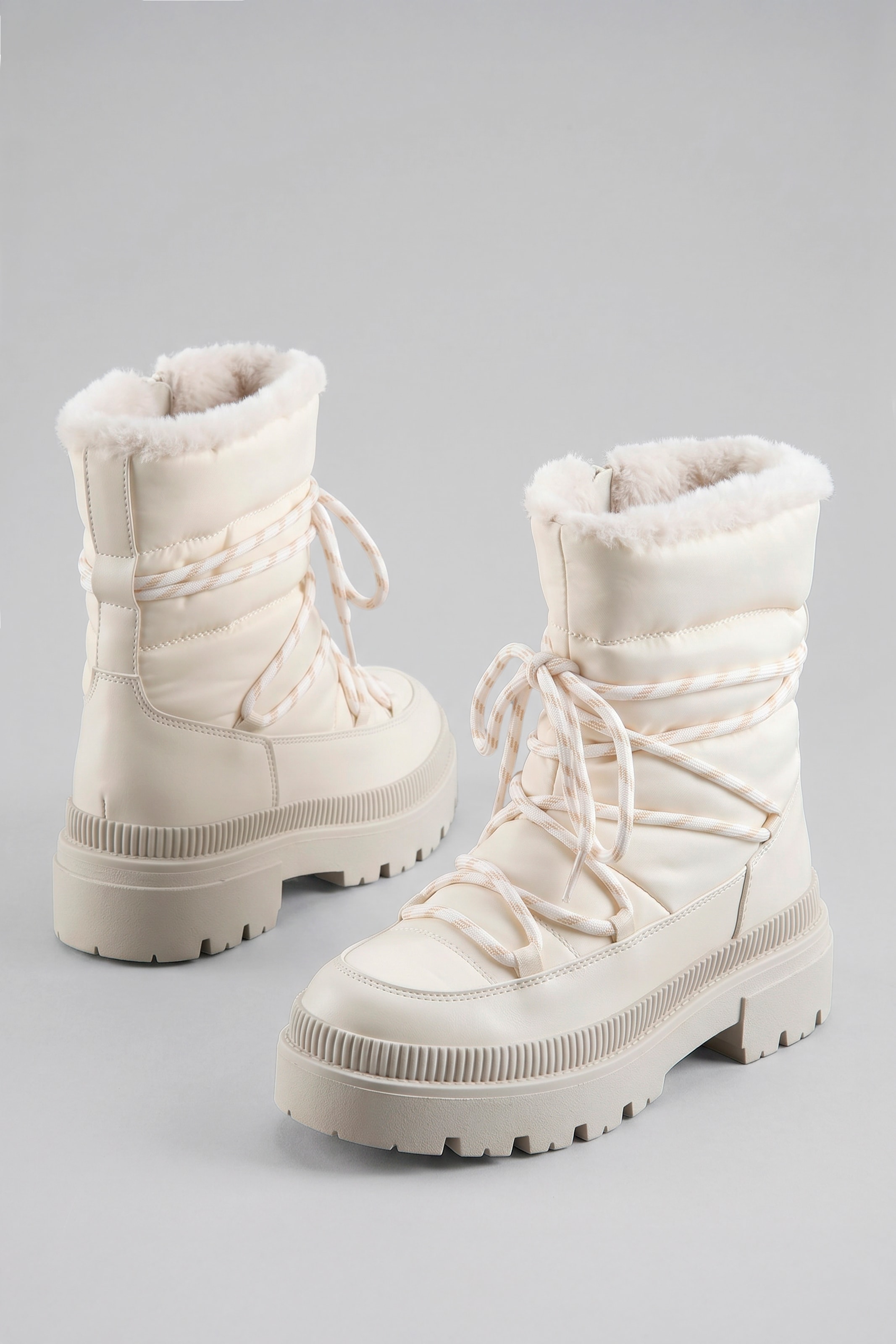 Aniston SHOES Bottes d'hiver  bottes d'hiver, Moon Boots avec fausse fourrure chaude - NOUVELLE COLLECTION