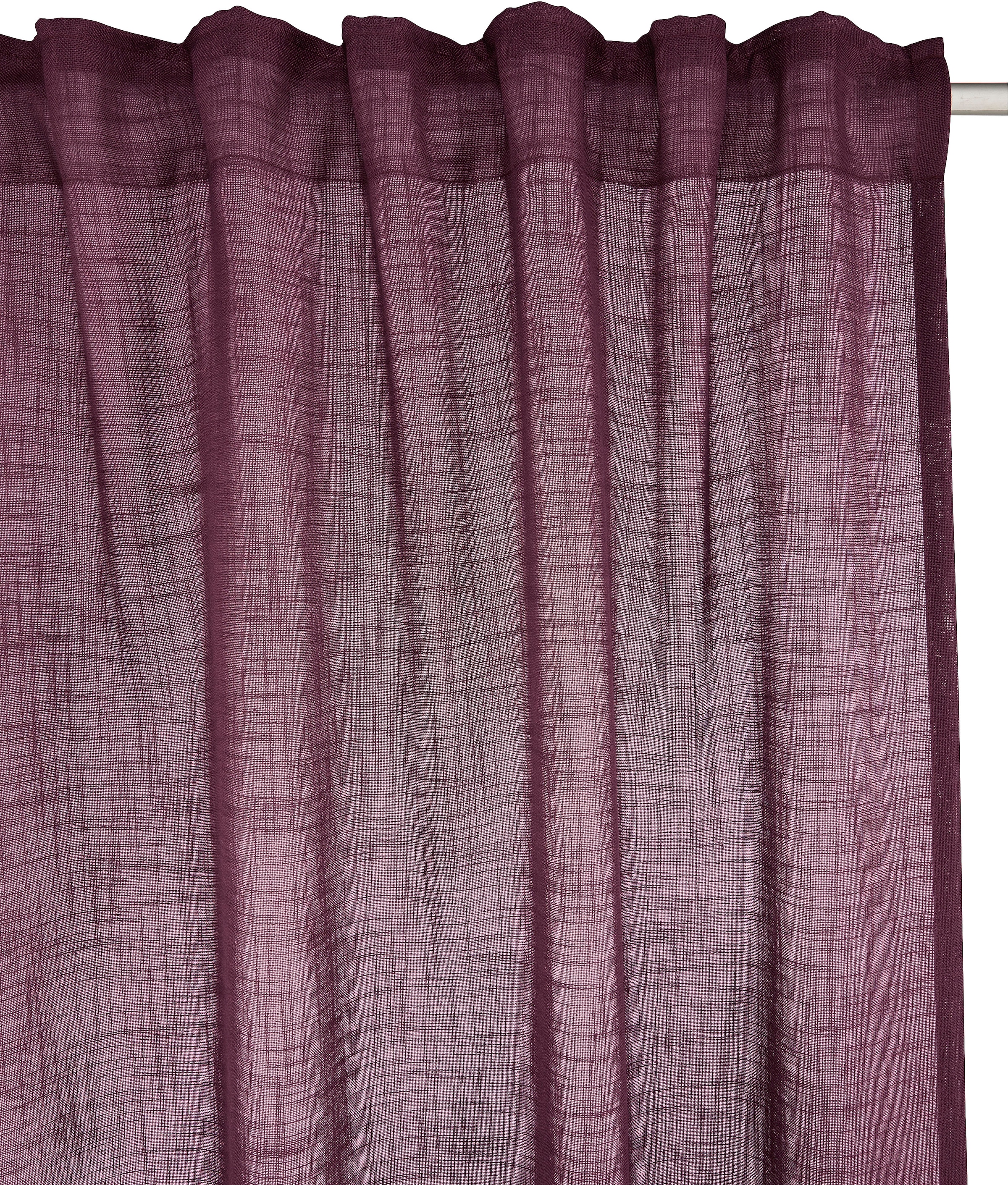 LeGer Home by Lena Gercke Gardine »Marusha« Multifunktionsband 1 Stk. tlg. 1 Schal, Leinenoptik, grob gewebt, verschiedene Grössen,