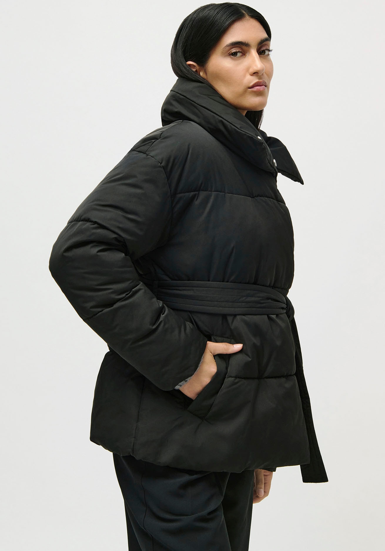 LeGer Veste matelassée »Margitta, LeGer by Lena Gercke« ohne Kapuze Regular fit mit Rundhalsausschnitt