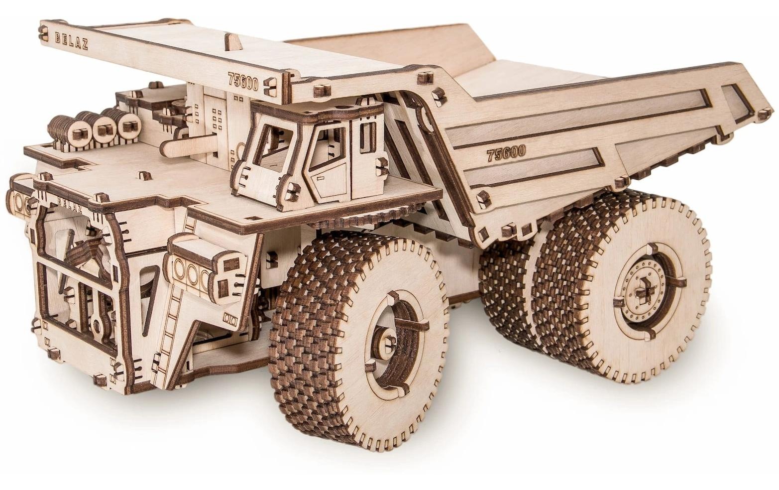   Modellbausatz »Eco-Wood-Art Muldenkipper BELAZ 75600« 307 Stk. tlg.