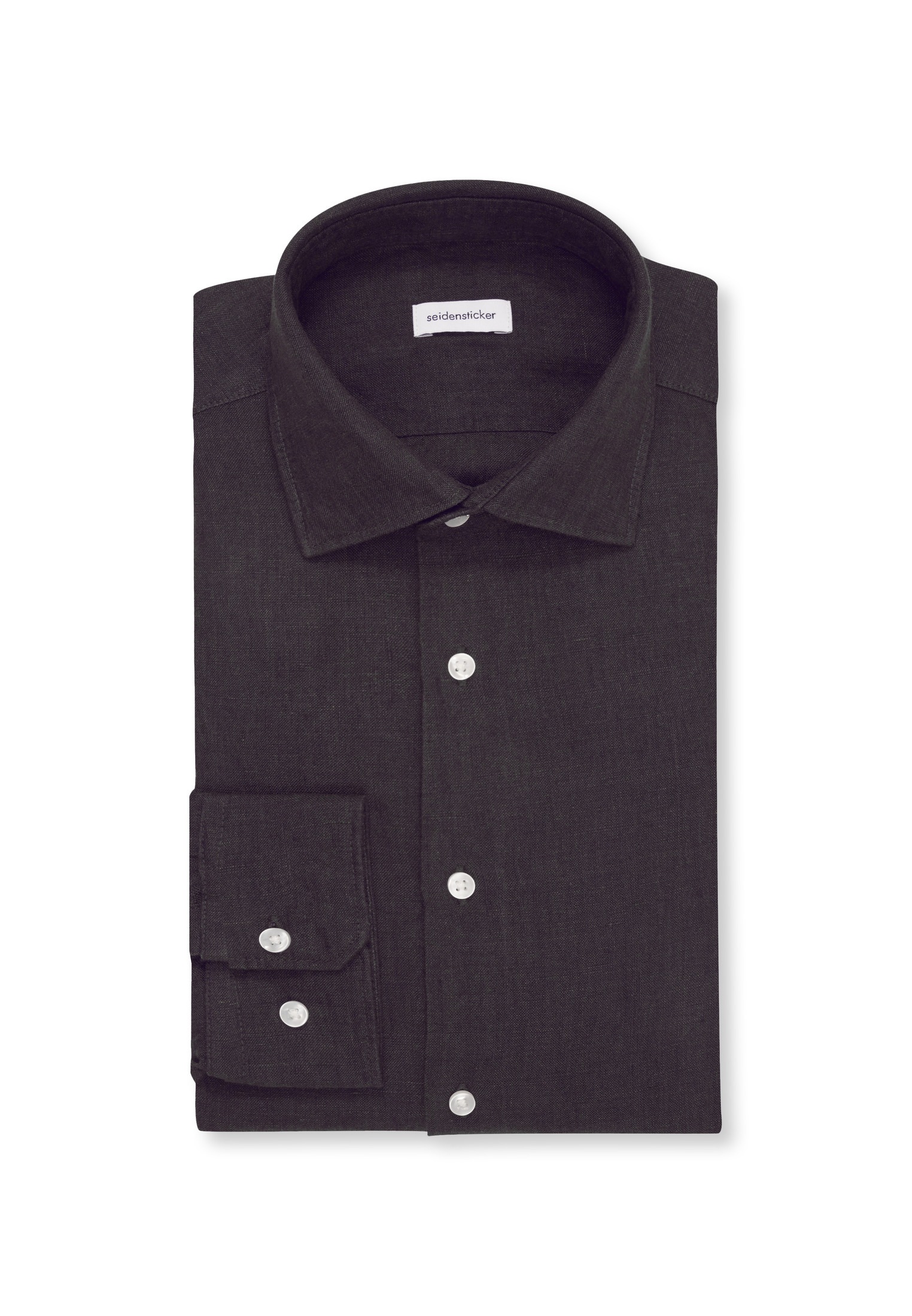 seidensticker Chemise d'affaires »Slim« Slim 1/1 Kentkragen Uni