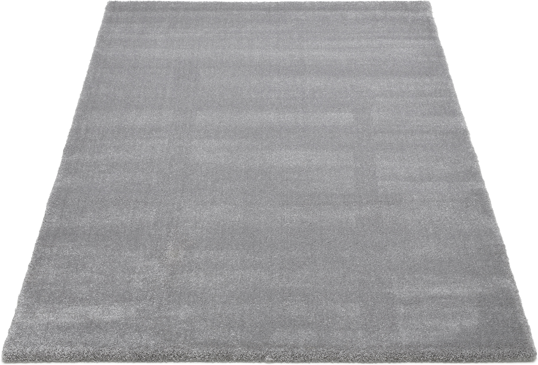 OCI DIE TEPPICHMARKE Tapis »KOMFORT , auch als Läufer und in Rund« Rectangulaire 20 mm Höhe Uni - poils longs, shaggy, tissé à la machine, robuste