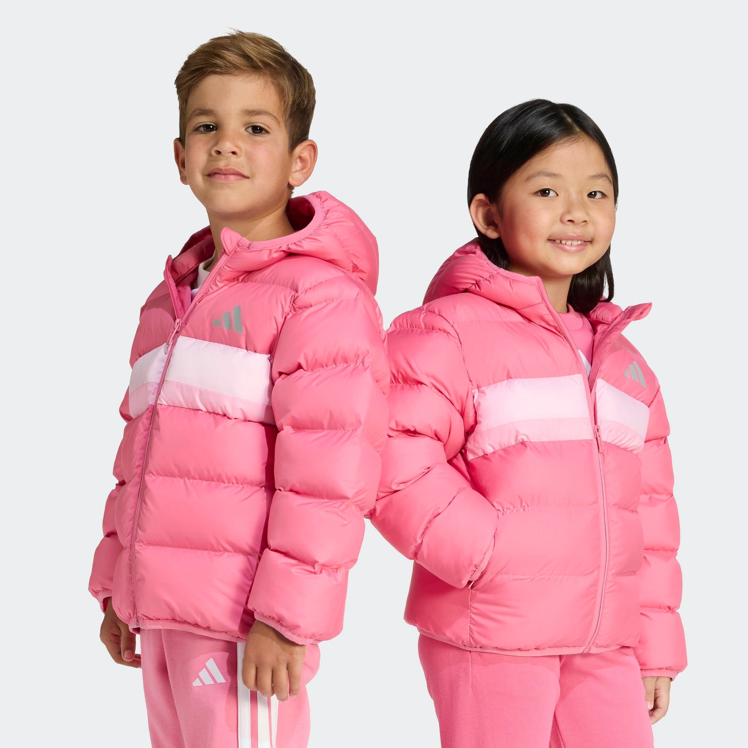 adidas Sportswear Steppjacke »KUNSTDAUNEN KINDER« für Kinder, mit Reissverschluss
