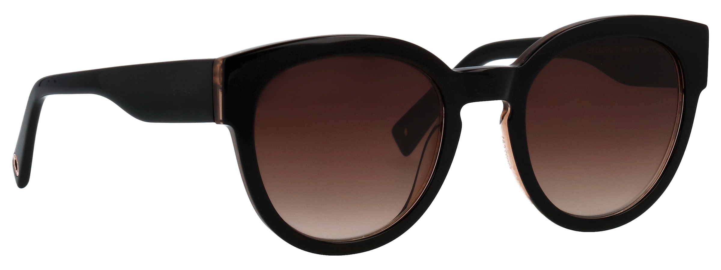 BRENDEL eyewear Lunettes de soleil »Modell 906202« Form Panto, Logoschriftzug auf Bügel, Kunststofffassung