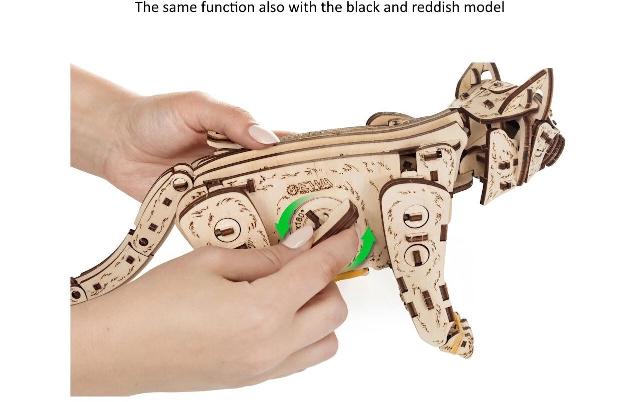   Modellbausatz »Eco-Wood-Art Kätzchen« 236 Stk. tlg.