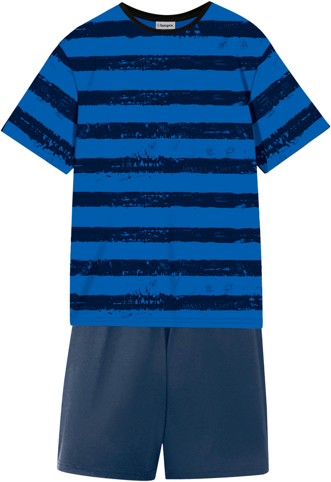 bonprix Shorty »Shorty mit weicher Baumwolle (4-tlg. Set)« Set, 4 pièces lockere Passform, aus Baumwolle und Viskose, 4-teiliges Set