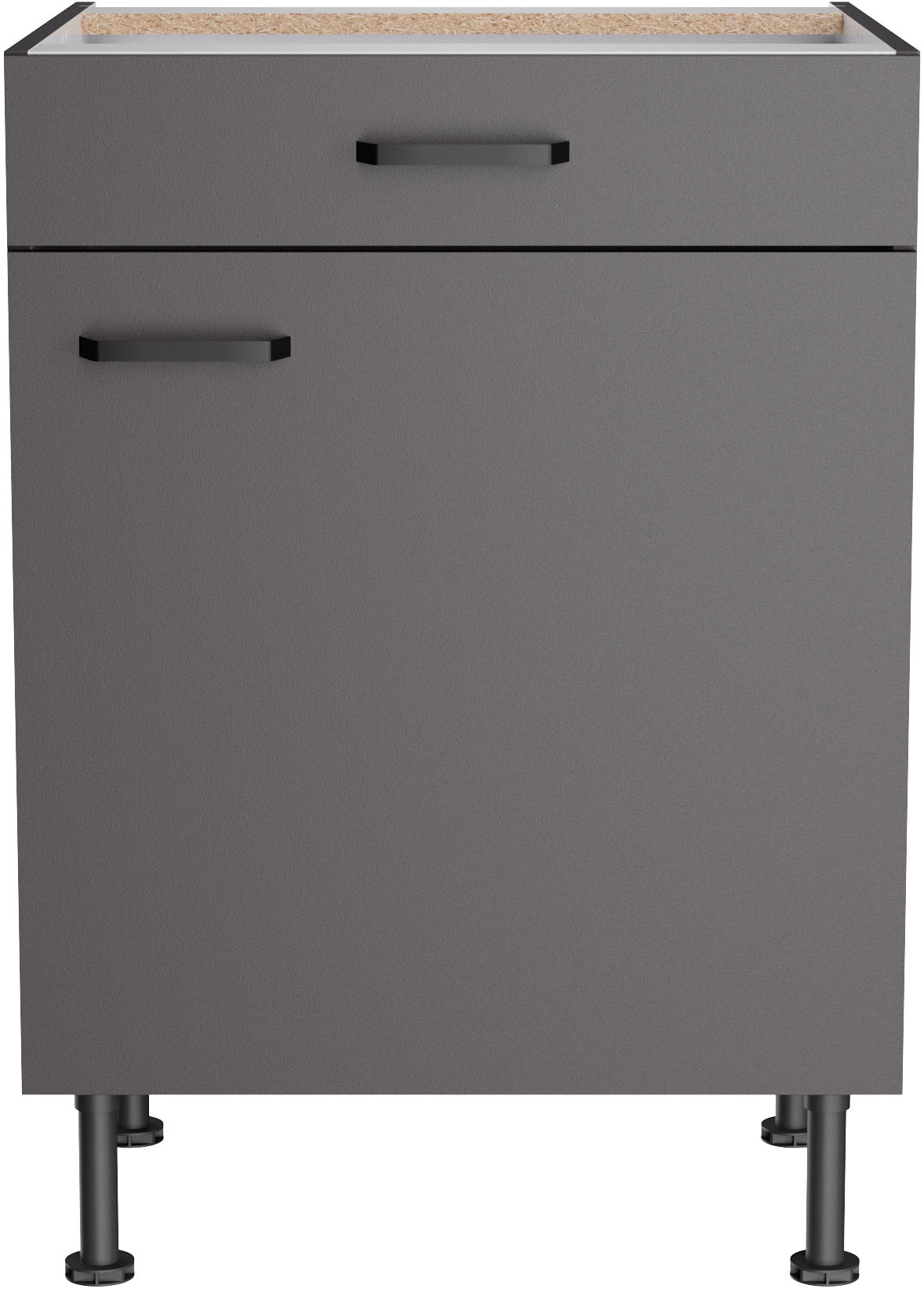 KOCHSTATION Armoire basse »KS-Paula« 60 cm breit, 87 cm hoch, mit 1 Schubkasten, 1 Tür, 1 Einlegeboden