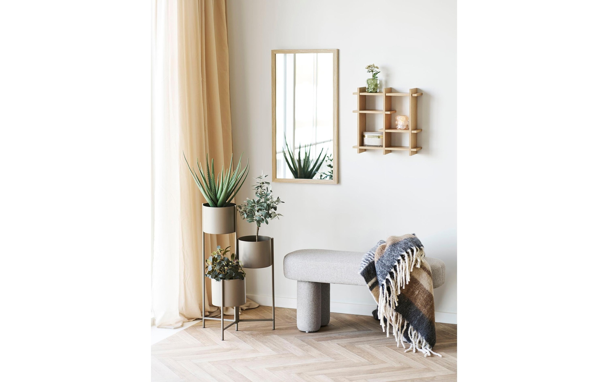 House Nordic Étagère murale »Olsberg 12 x 40 x 40 cm«