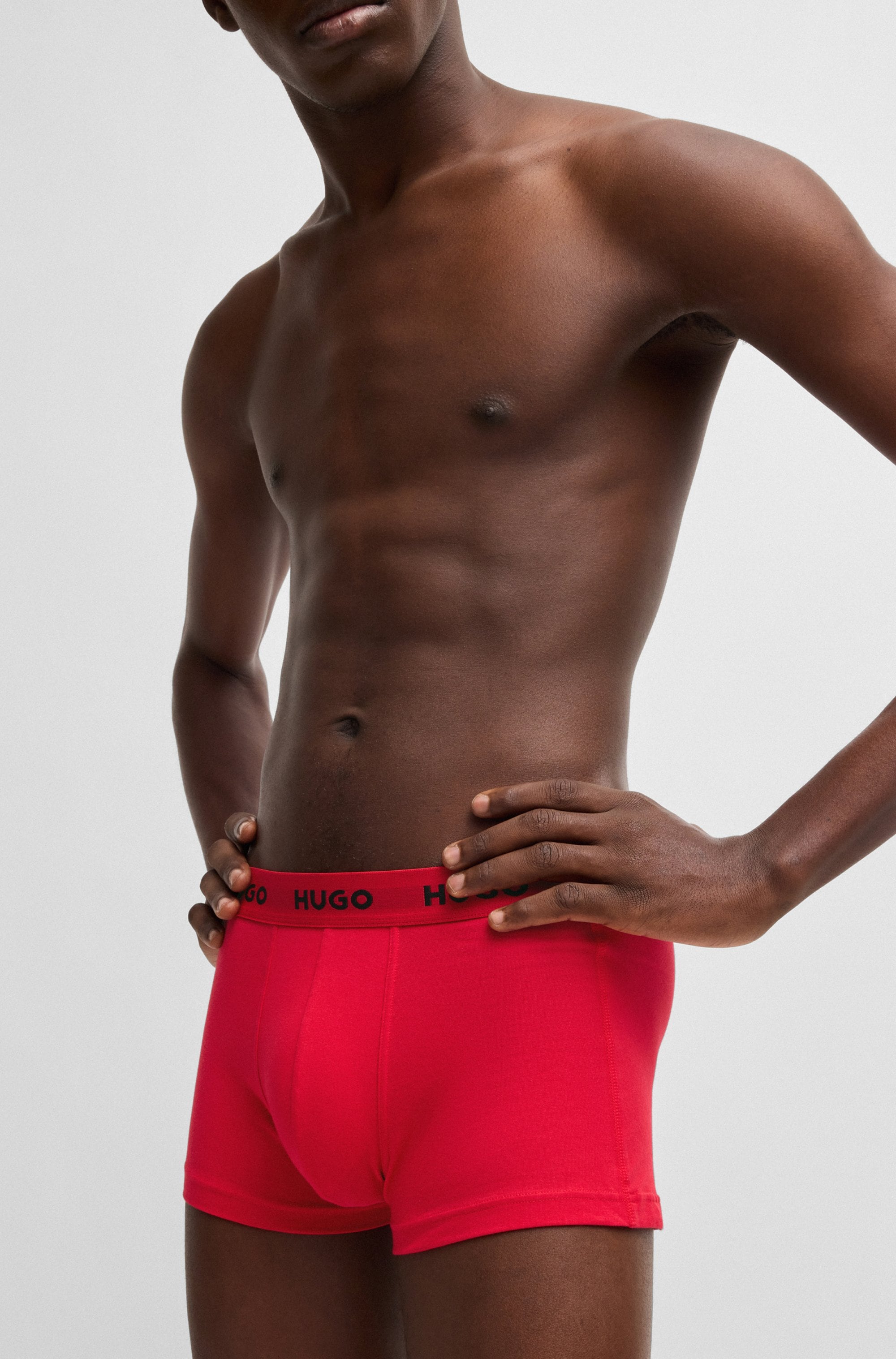HUGO Underwear Trunk »TRUNK TRIPLET PACK« Packung, 3er Pack, 