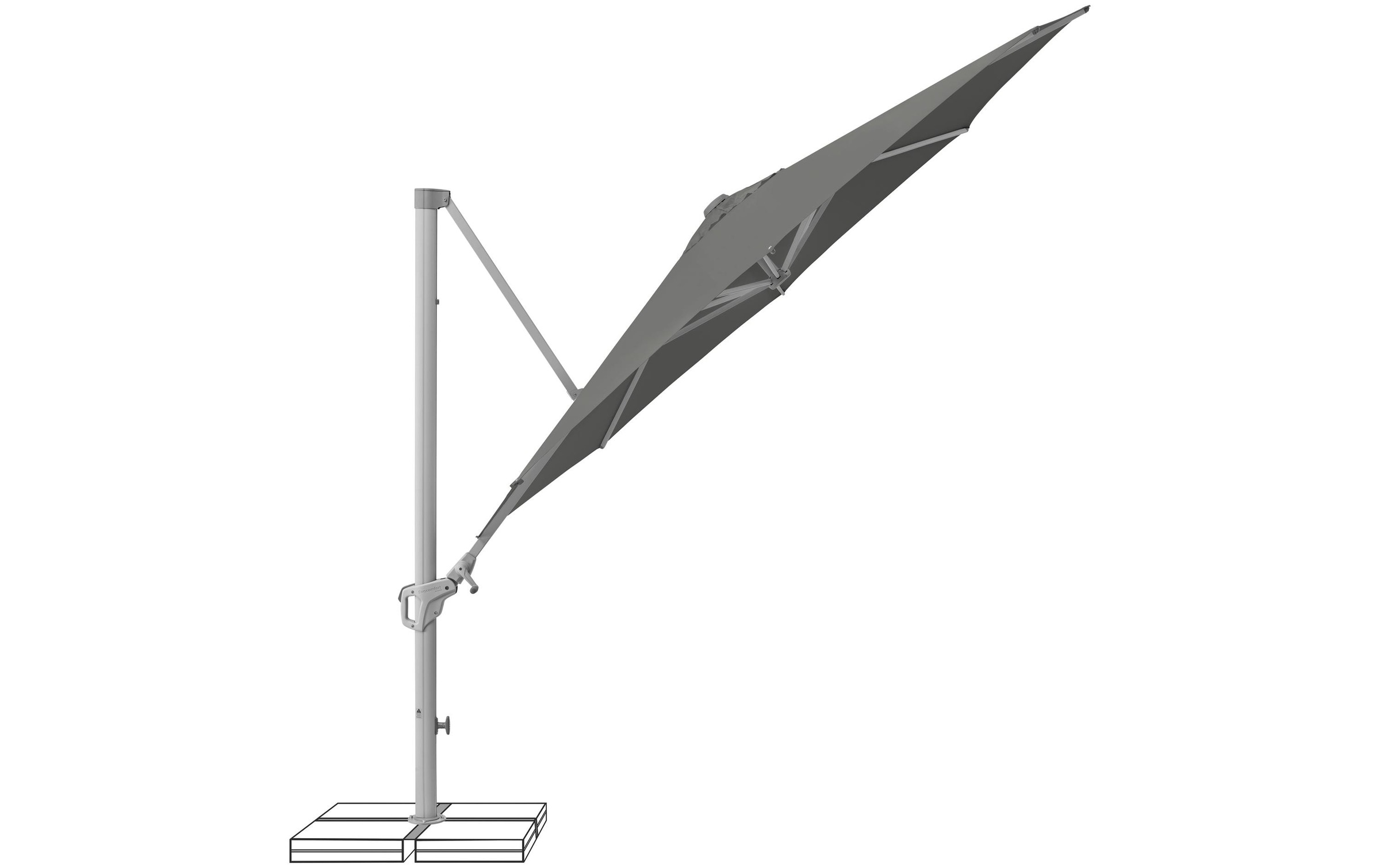   Parasol »Suncomfort by Glatz Familyflex Ø 300 cm« Parapluie sans bras
