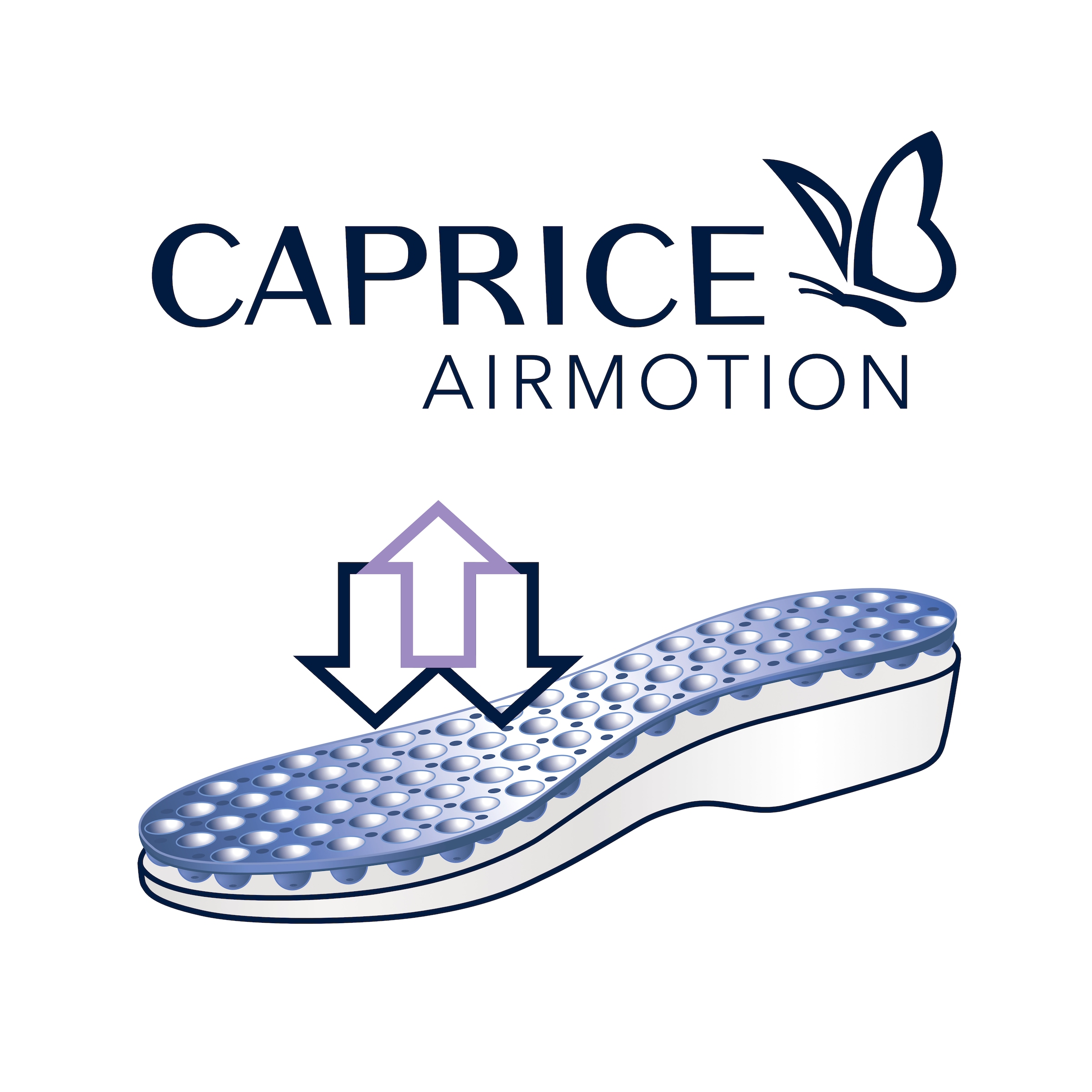 Caprice Bottes  Talons bloc, bottes longues avec fermeture éclair intérieure pratique