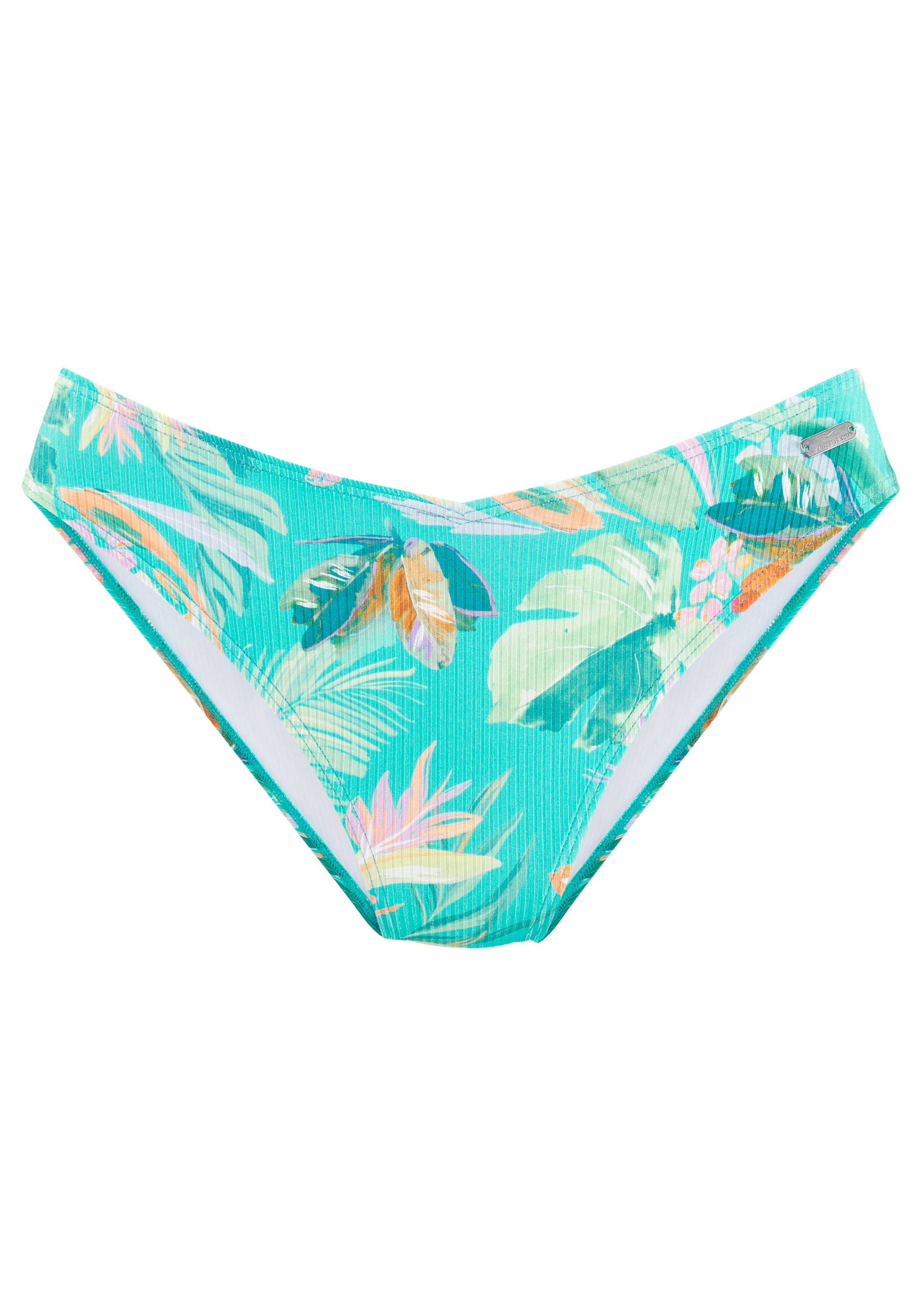 Venice Beach Bikini-Hose »Sandra« mit höherem Beinausschnitt und V-Bund