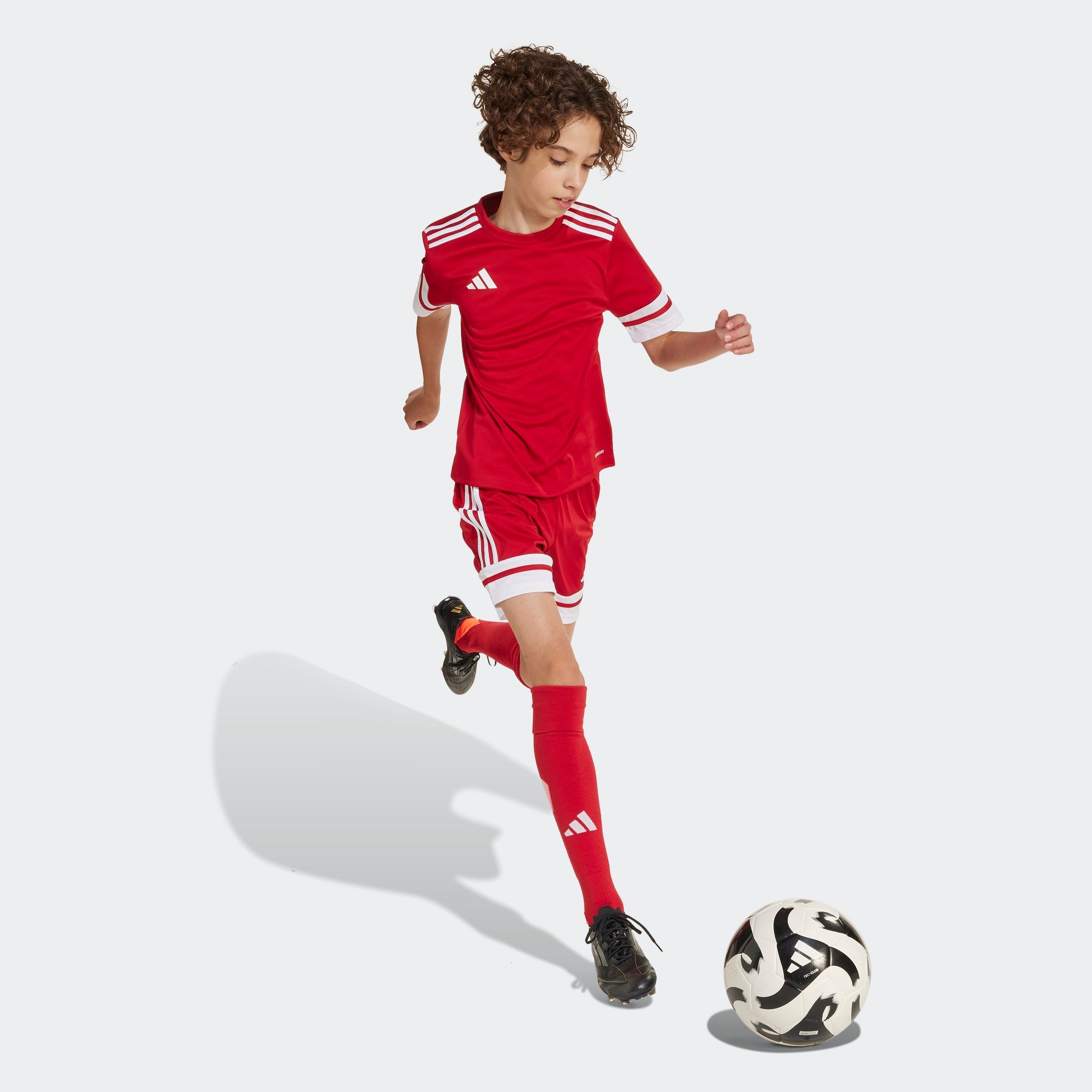 adidas Performance Maillot de foot »SQUADRA 25 KIDS TRIKOT« pour enfants, avec technologie AEROREADY, en polyester, manches courtes
