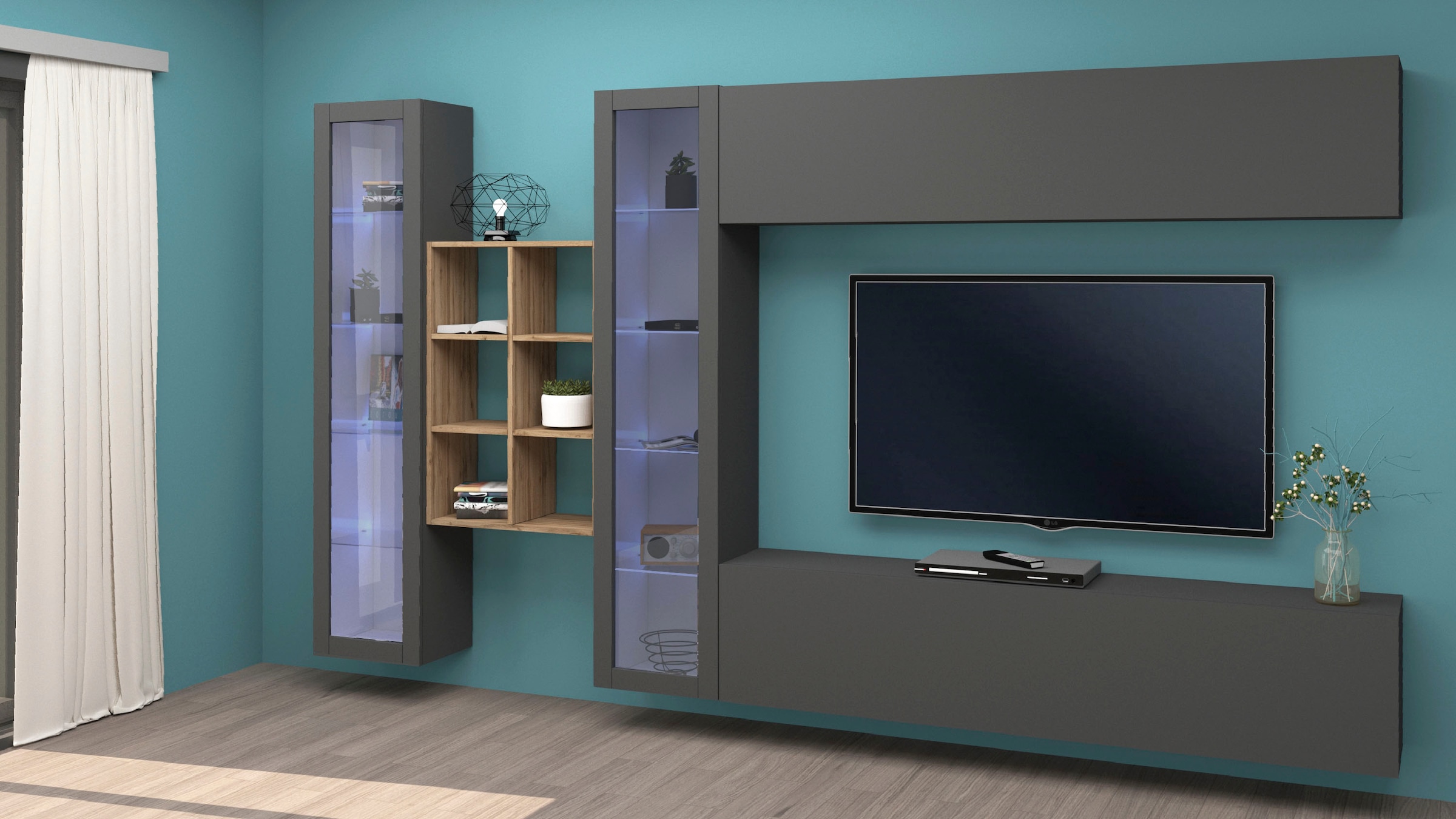 Home affaire Meuble mural »Maruska« 1 cuis tlg.