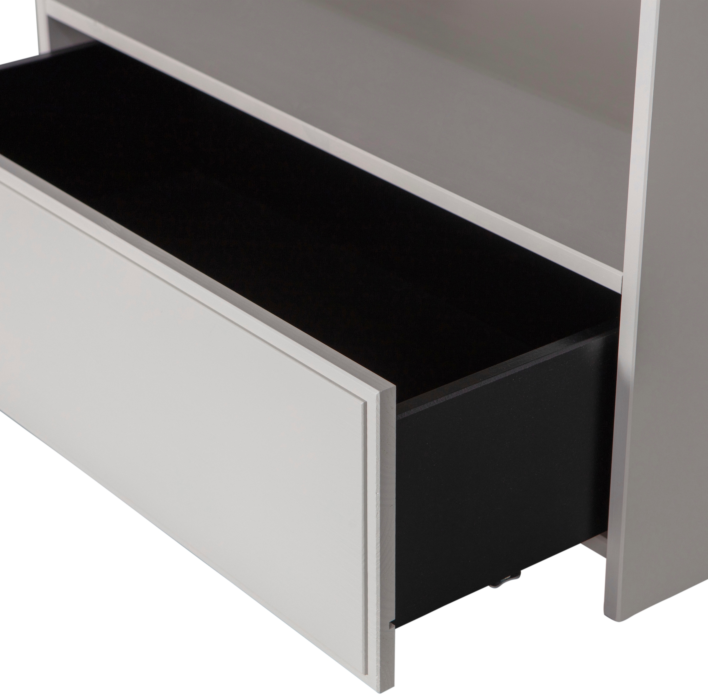 WOOOD Lowboard »Yissa mit FSC® Massivkiefer und offenem Stauraum« FSC® Massivkiefer, modular erweiterbar, Tragkraft 15 kg