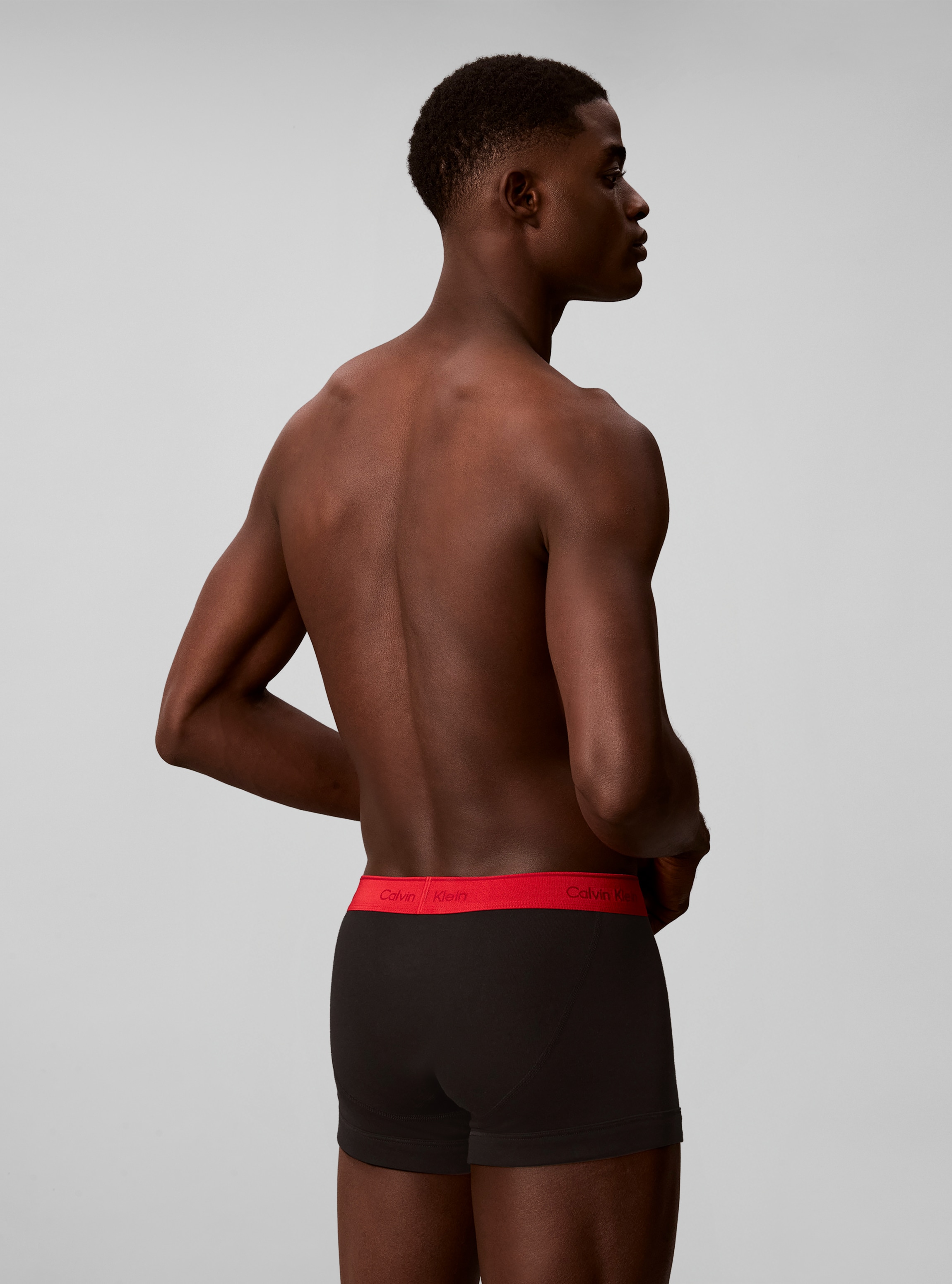 Calvin Klein Underwear Tronc »TRUNK 5PK« Paquet, pack de 5, 5 cuis Avec ceinture élastique