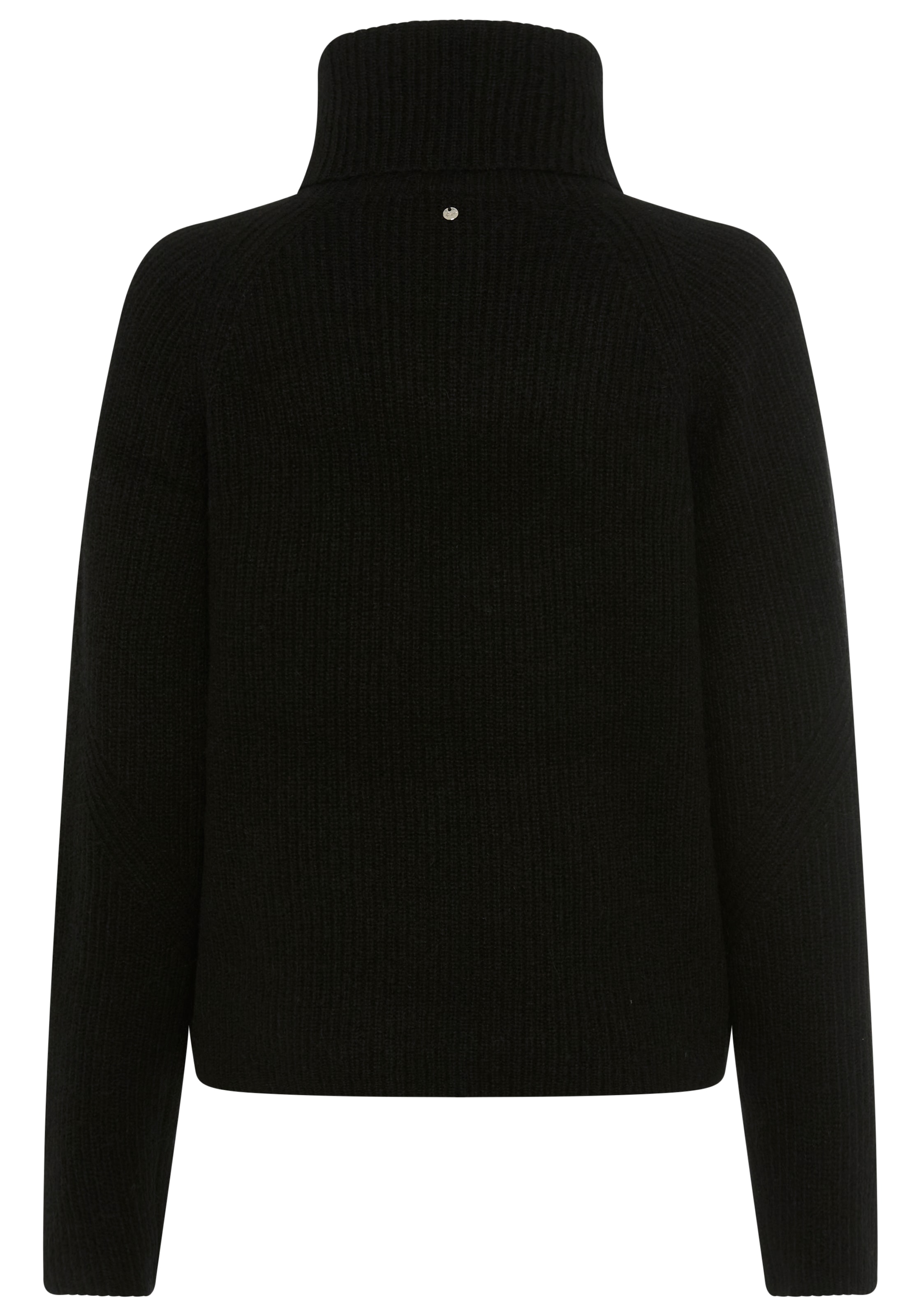 BOSS ORANGE Pull en tricot »Falodina Premium Damenmode« mit Rollkragen, Materialmix mit Alpaka