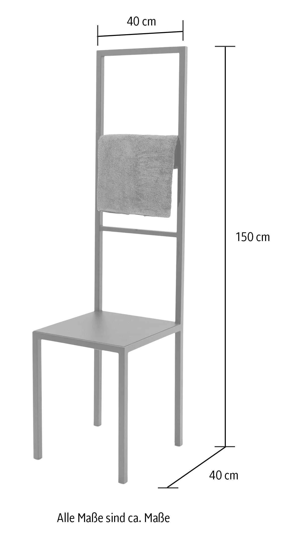 Spinder Design Kleiderständer »DRESSBUDDY« Metall, Schrank für das Schlafzimmer oder Bad