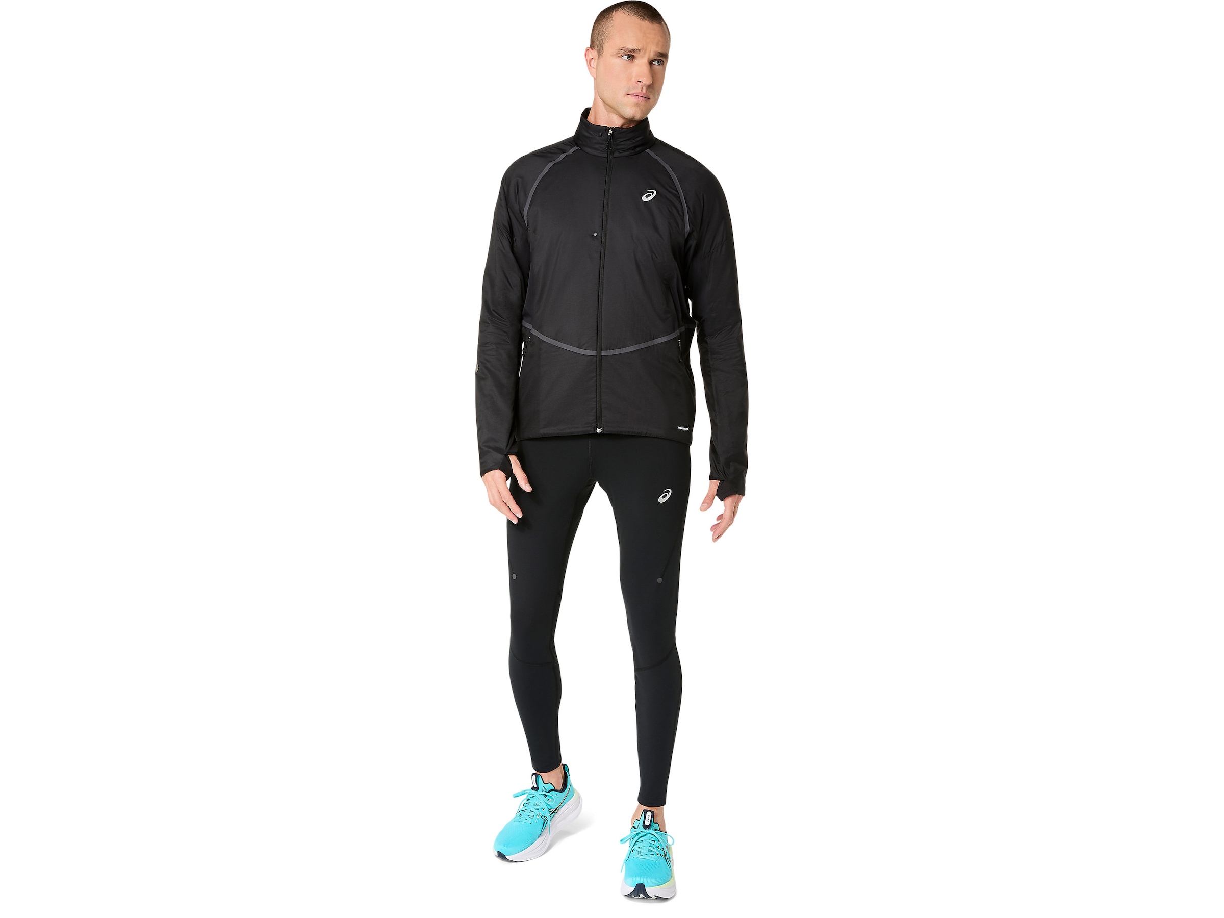 Asics Cuissards de course »ROAD WINTER TIGHT«  chauffant, réfléchissant, poches pratiques