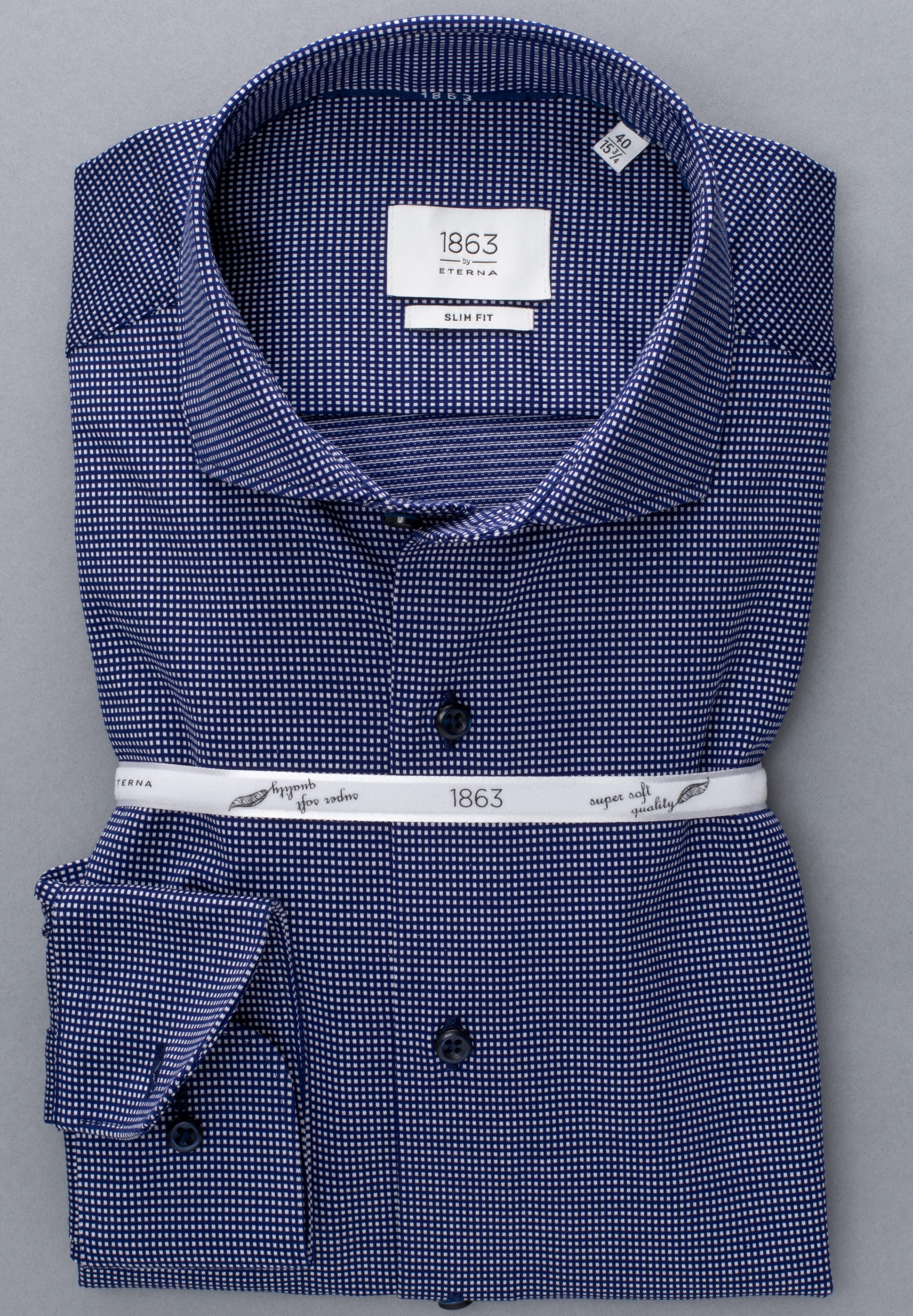 Eterna Chemise à manches longues »SLIM FIT« NON IRON (bügelfrei)