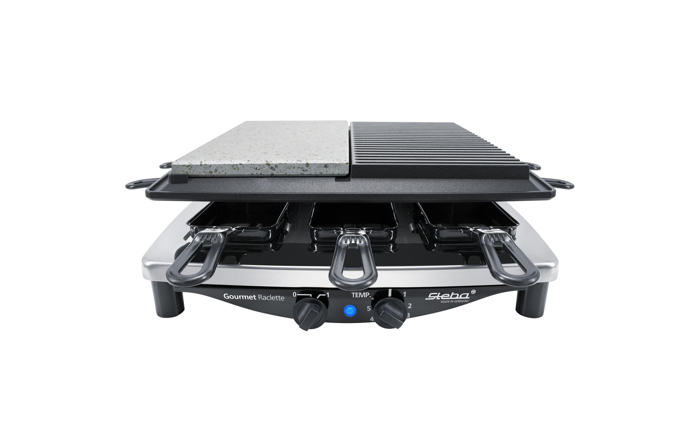 Steba Raclette »Raclette RC4 Plus Deluxe Chrom, 1450 W«
