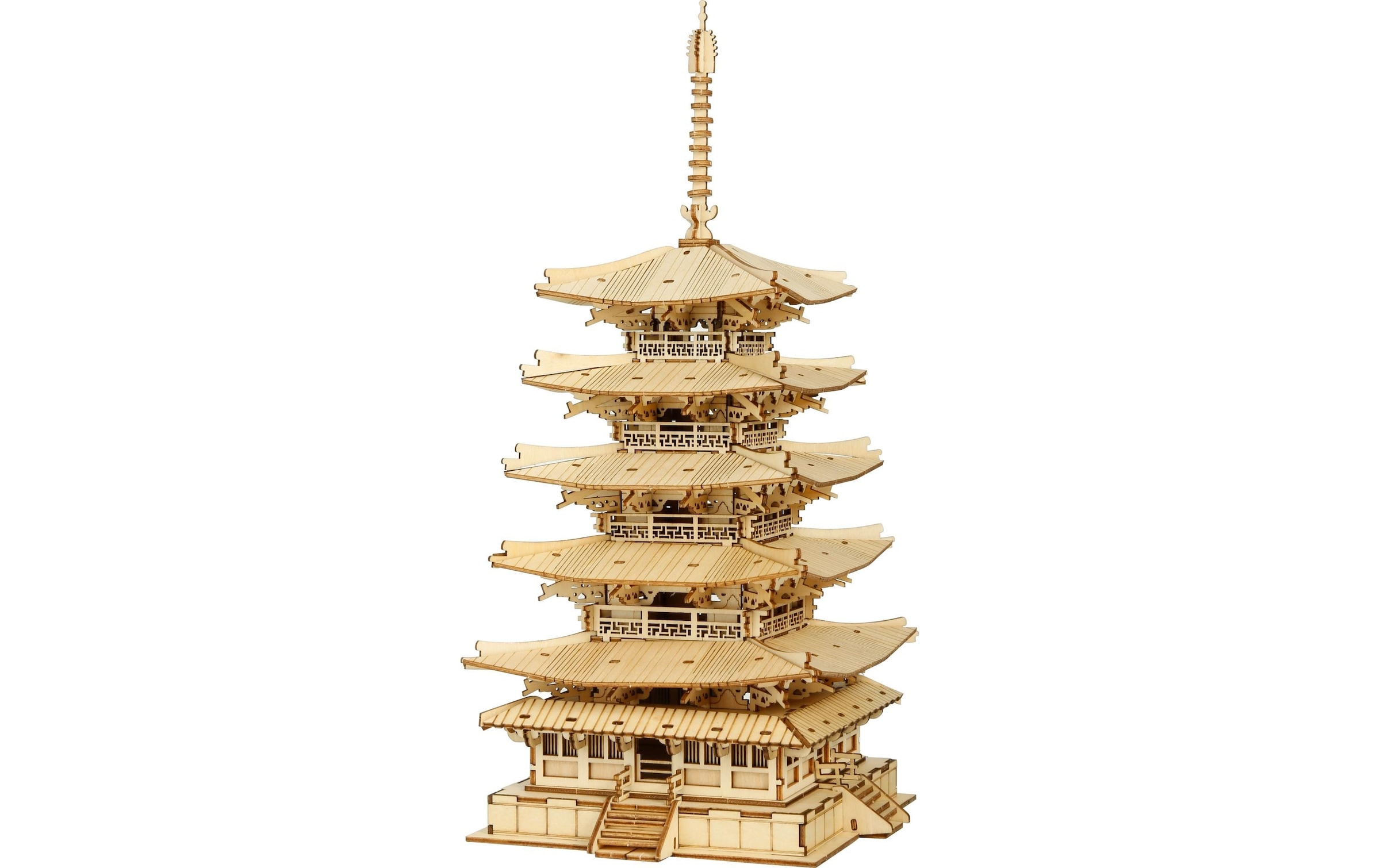   Modellbausatz »Rolife Five-storied Pagoda Japanische Architektur 275 Teile« 275 Stk. tlg.