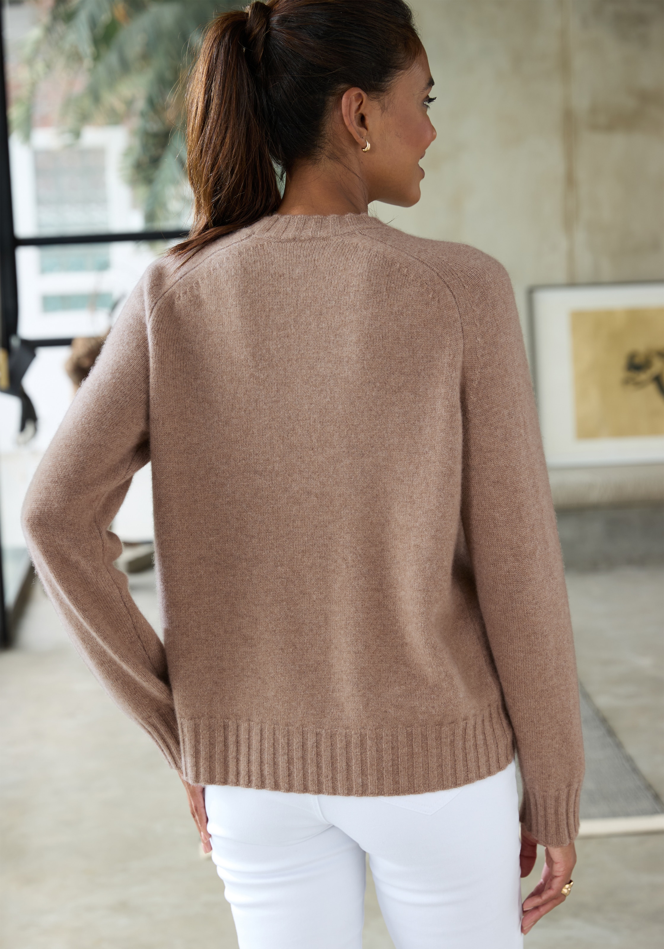 LASCANA Pull en cachemire