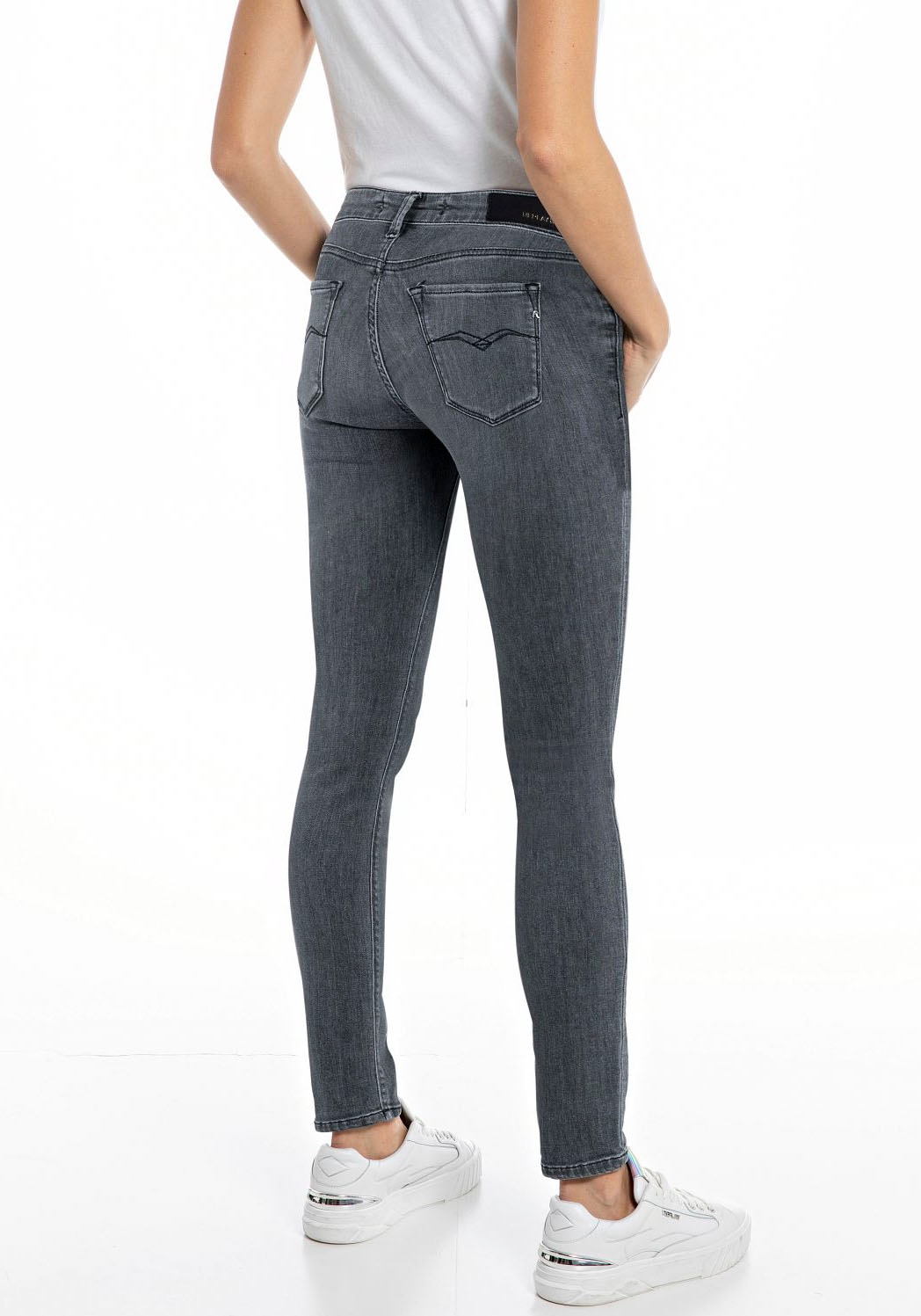 Replay Jeans à 5 poches »NEW LUZ Skinny Fit« à la cheville