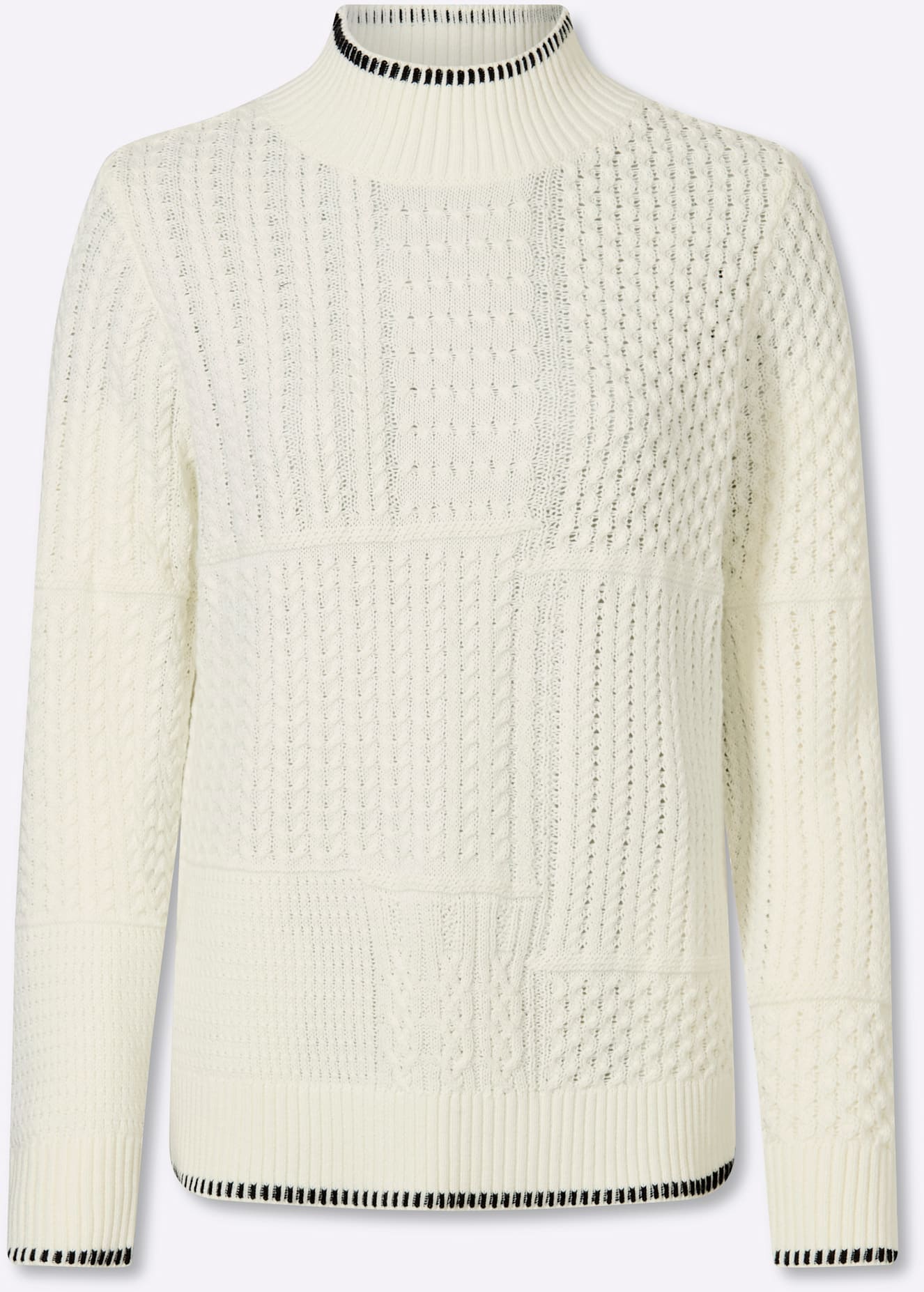 Inspirationen Pull à col montant »Stehkragen-Pullover«