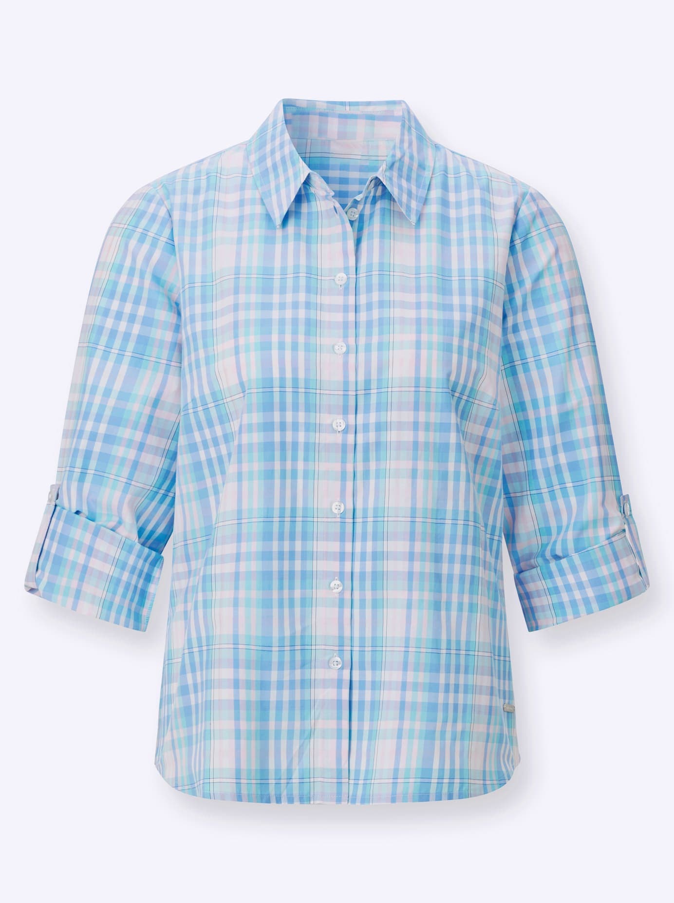 Casual Looks Blouse à carreaux