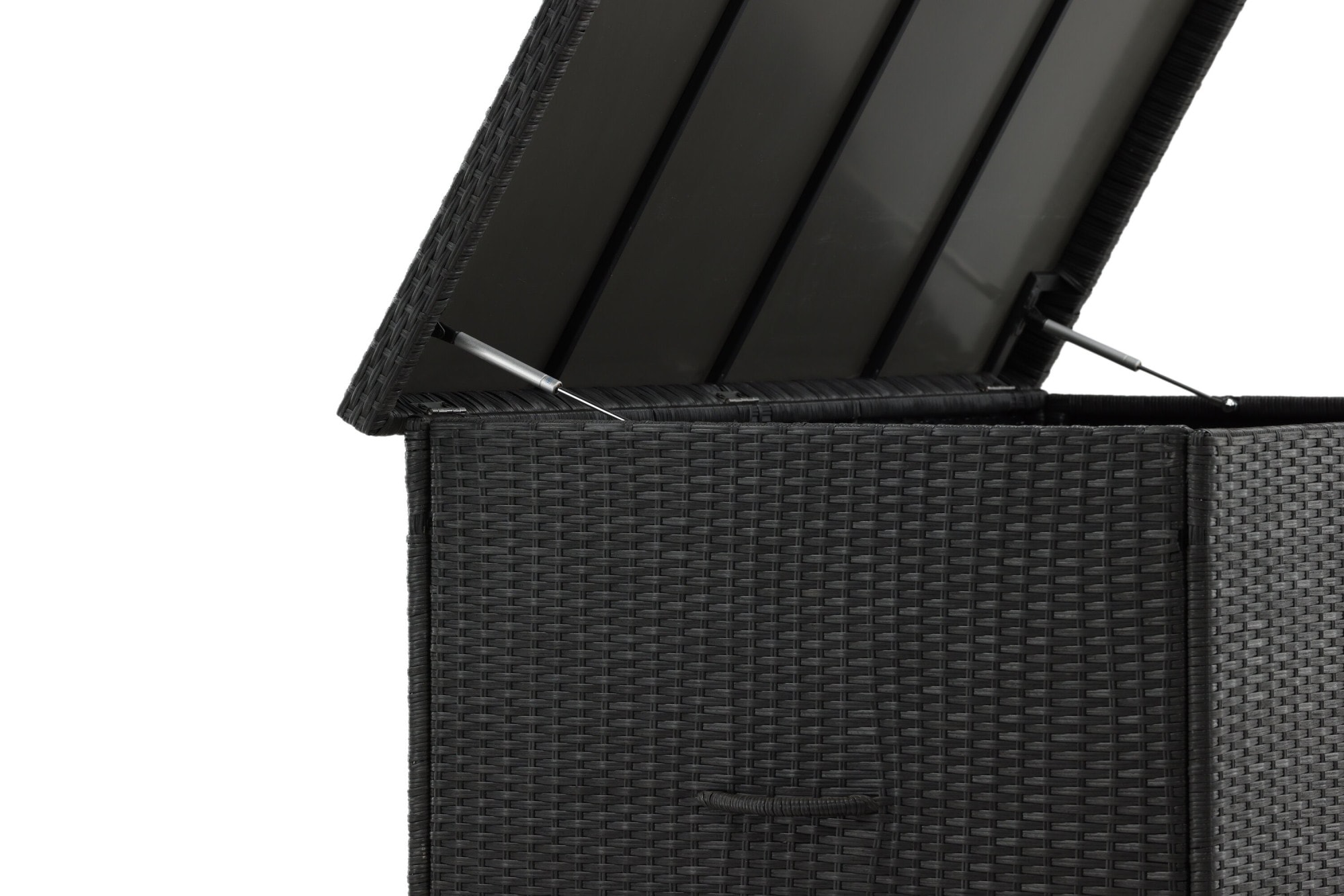 Venture Home Coffre »Amazon, geräumige Kissenbox 150 × 90 × 100 cm aus Korbgeflecht« Aufbewahrungsbox, UV-beständig, wetterfest, Stahlrahmen, geräumig