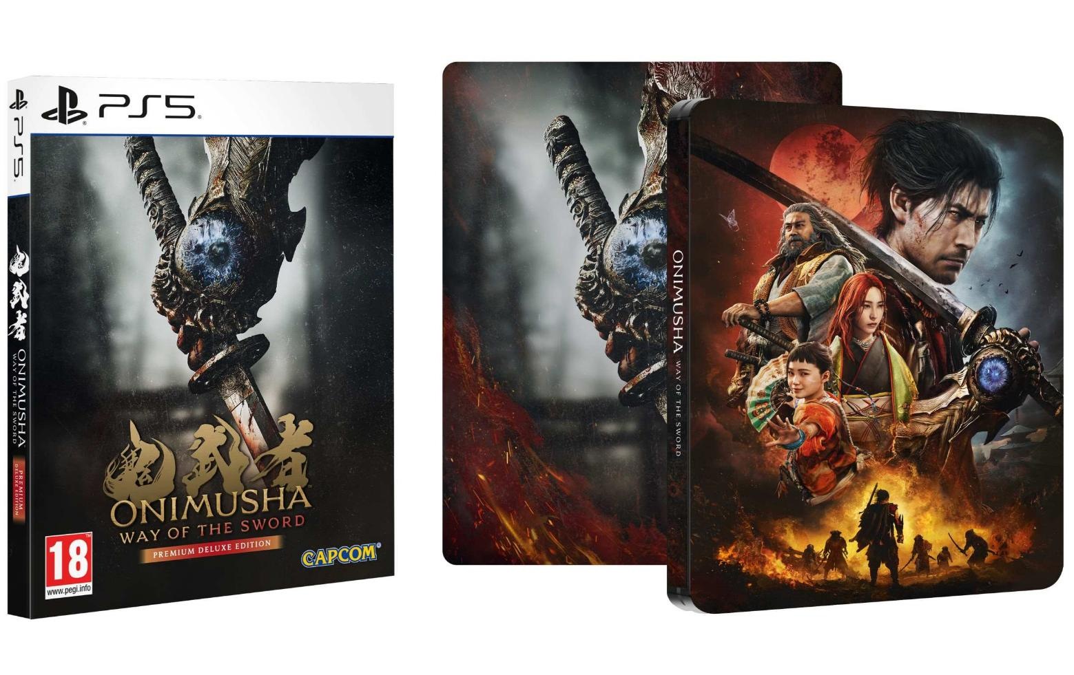 Capcom Logiciel de jeu »Onimusha: Way of the Sword Prem. Deluxe Ed. (Game-Key Card)« Nintendo Switch 2