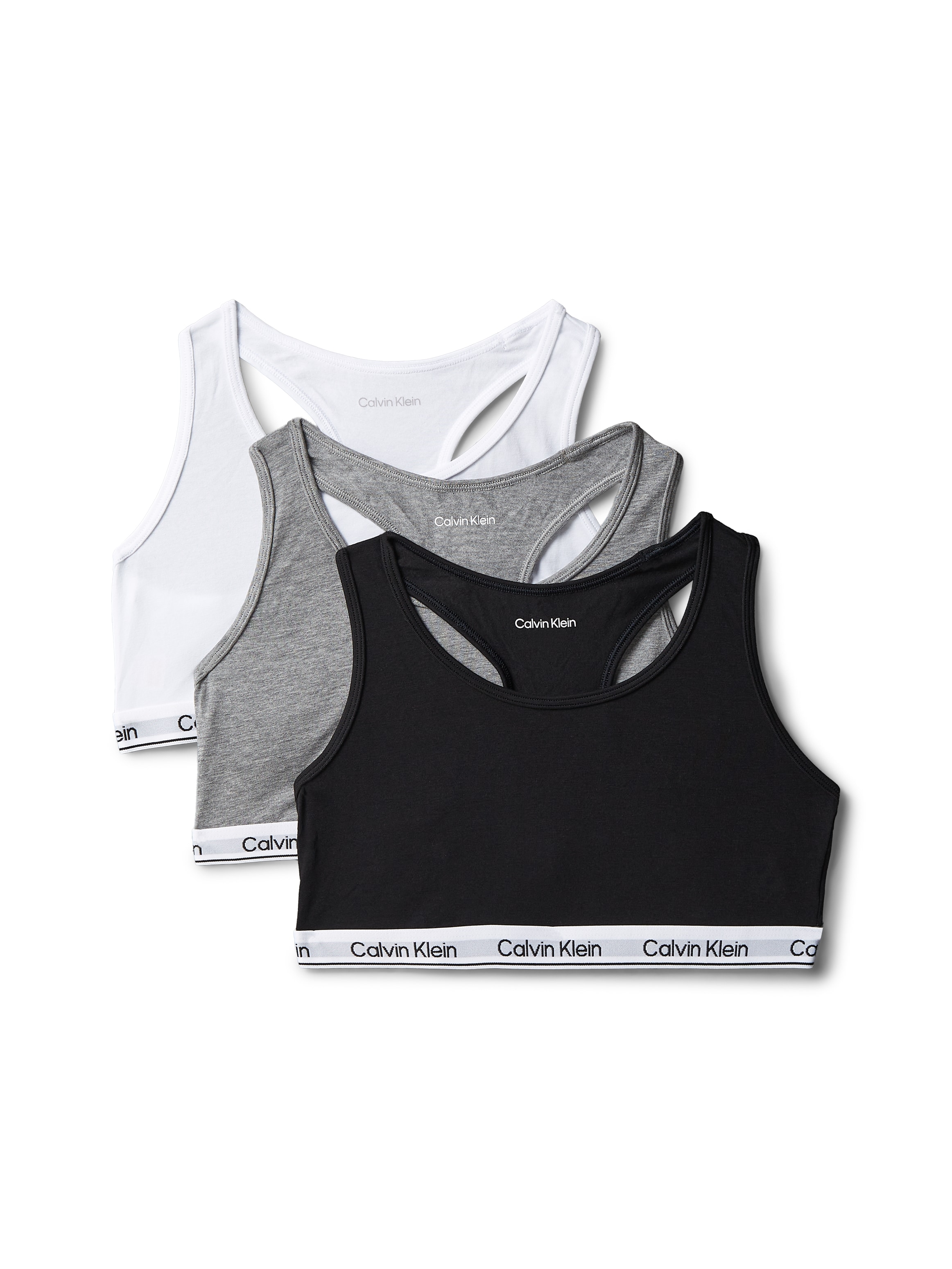 Calvin Klein Underwear Brassière »3PK BRALETTE« Paquet, 3er-Pack, 3 mit Logobund