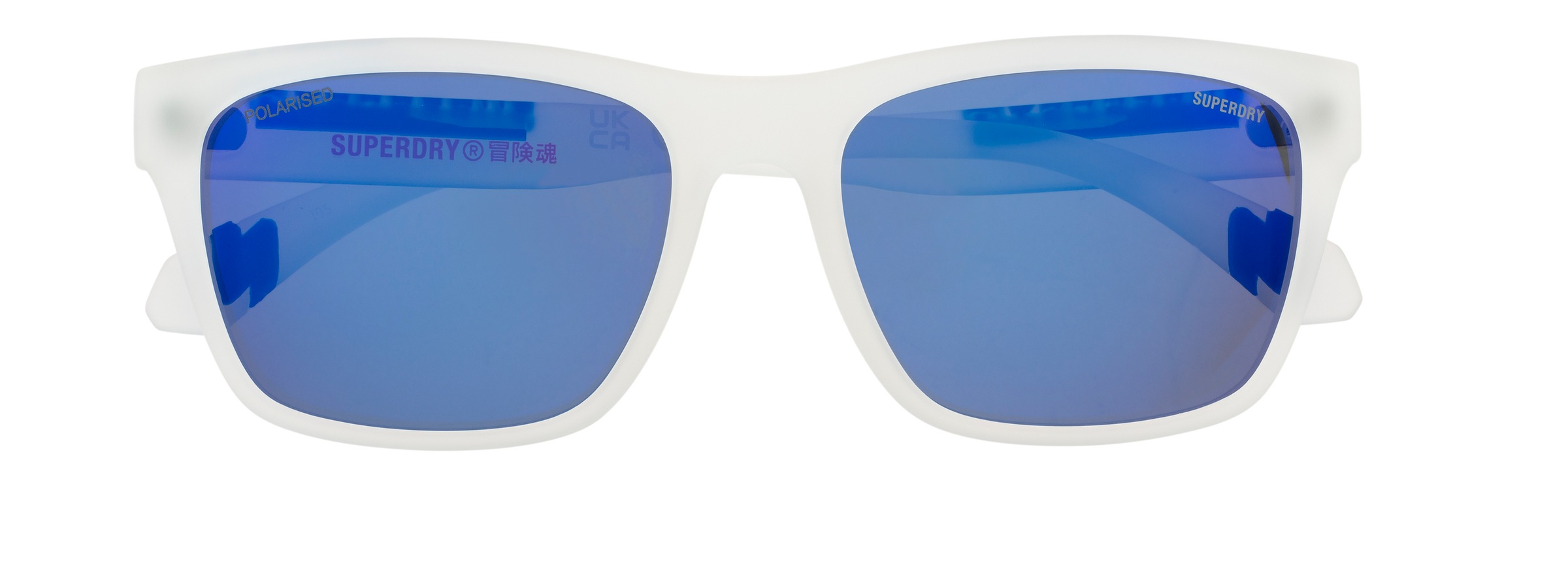 Superdry Sonnenbrille »Modell 996074« Form Karree/Eckig, Logoschriftzug auf Bügel, Kunststofffassung