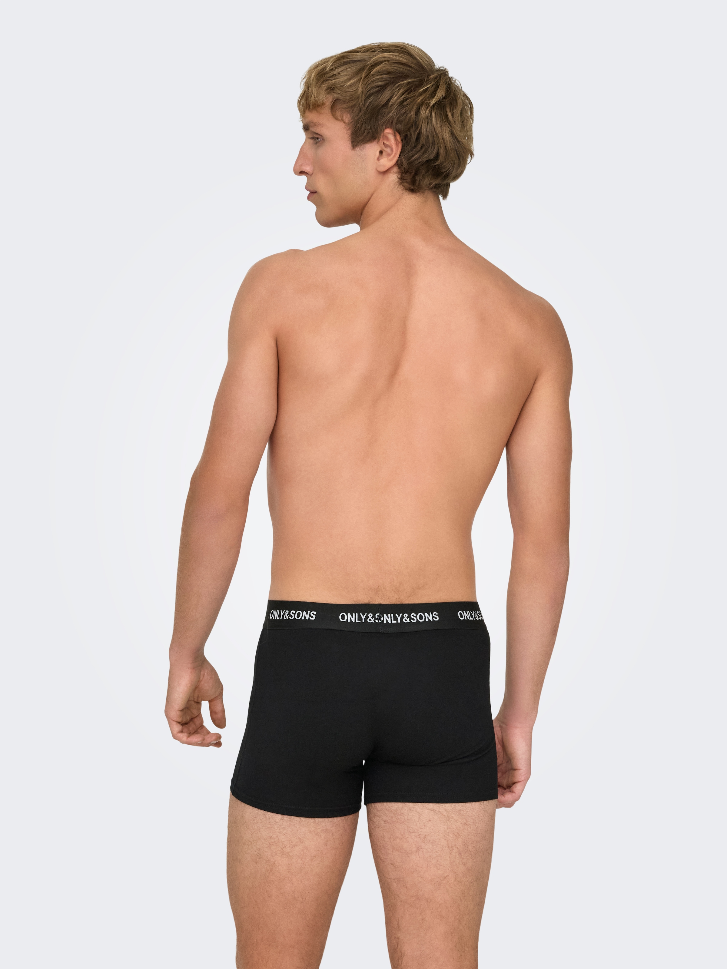 ONLY & SONS Trunk »ONSRIBER BOXERS 10PACK« Packung, 10 Stk. Baumwollmischung, 10-er Pack