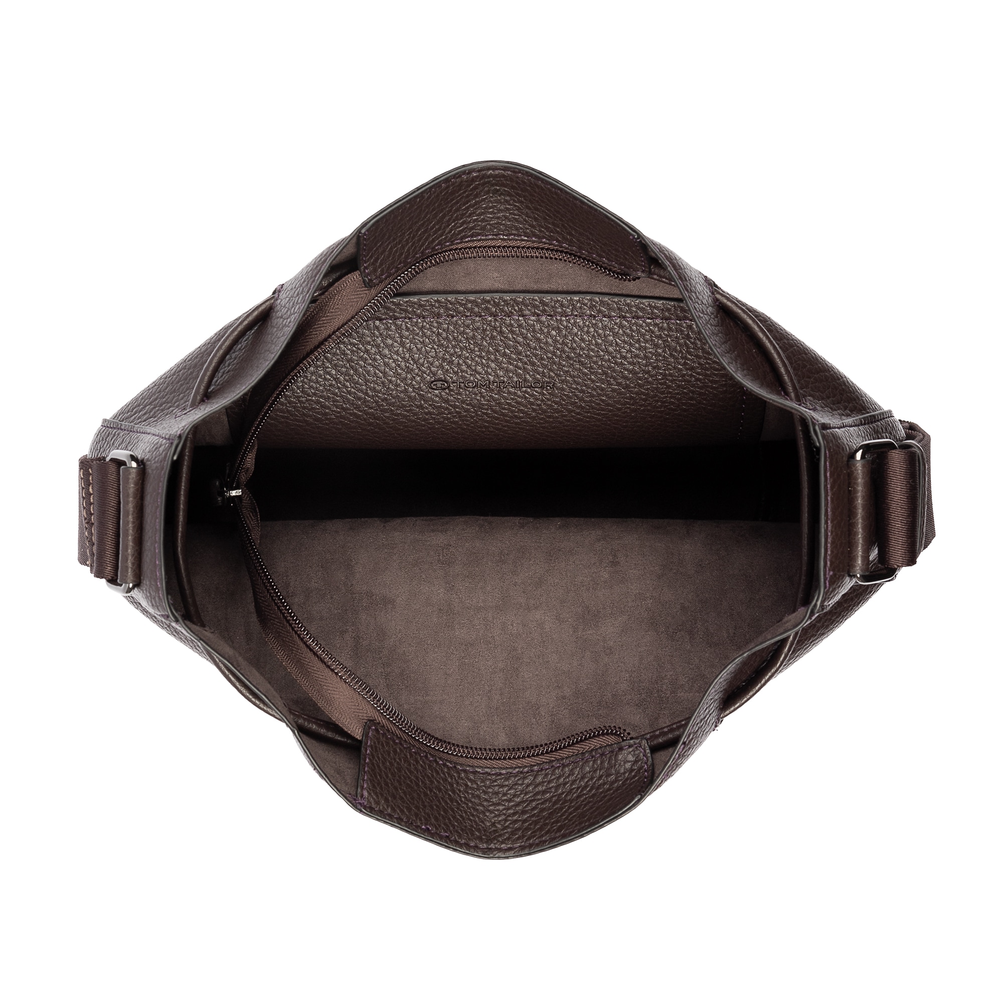 TOM TAILOR Sac à main »Analisa« Sac à épaule pour femme, formes claires et motif de logo perforé, look moderne