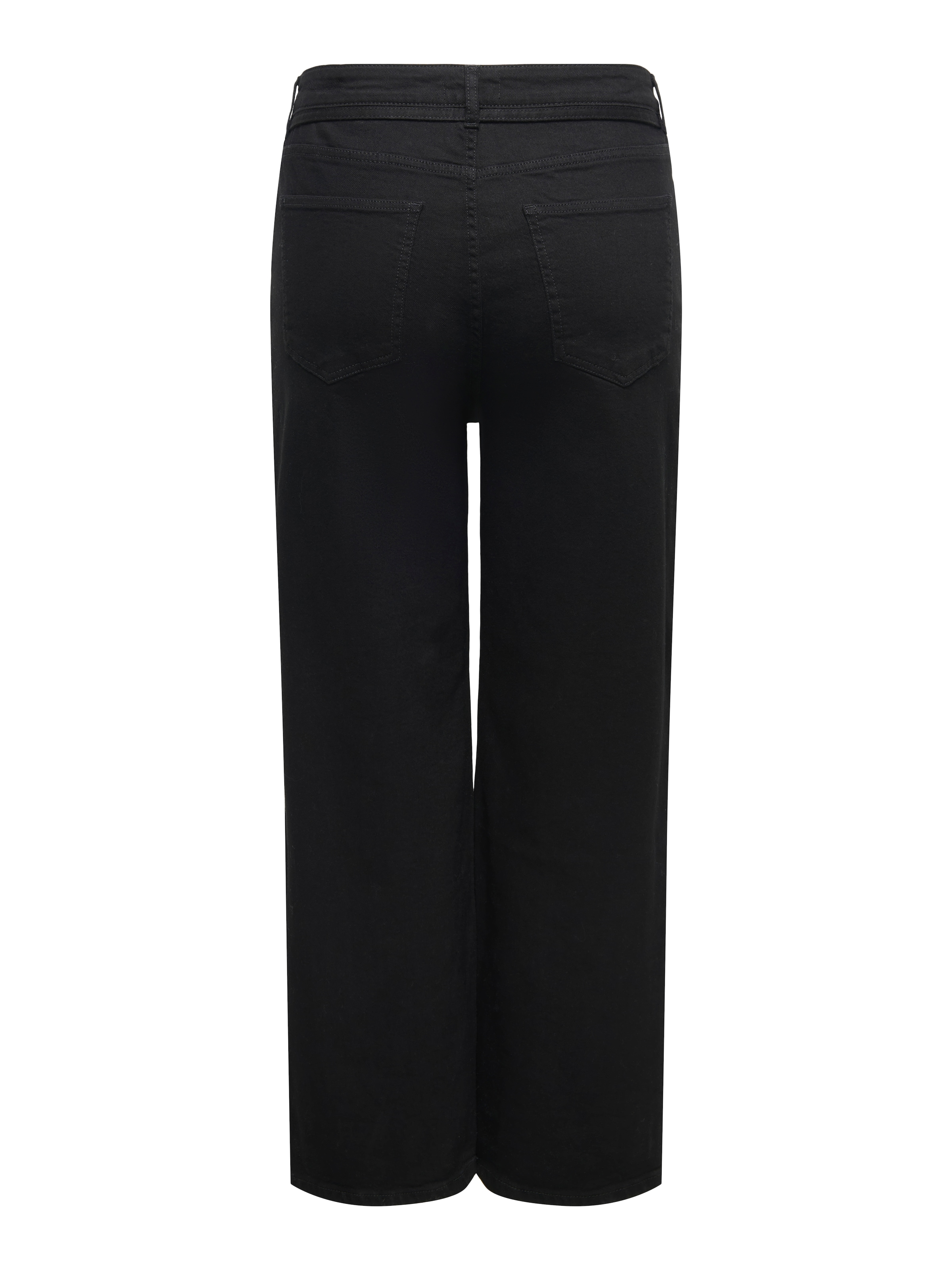 ONLY CARMAKOMA Jeans droit »CARGIANNA MW STRAIGHT AZ756 DNM NOOS« mélange de coton, taille régulière