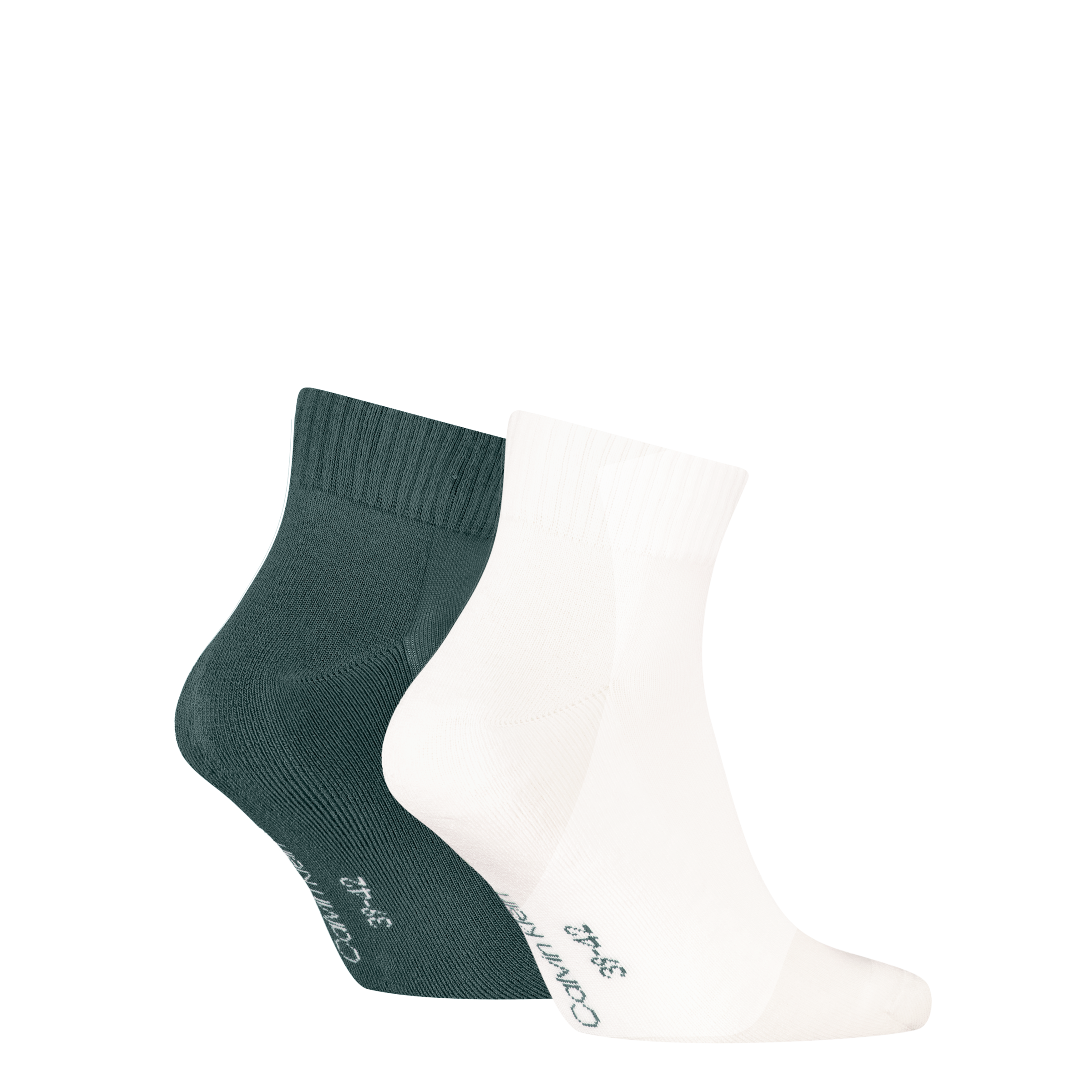 Calvin Klein Jeans Kurzsocken »CKJ MEN QUARTER MONOGRAM« 2 Paar, 2 Stk. tlg. mit dezenter Logostickerei, komfortable Frotteesohle