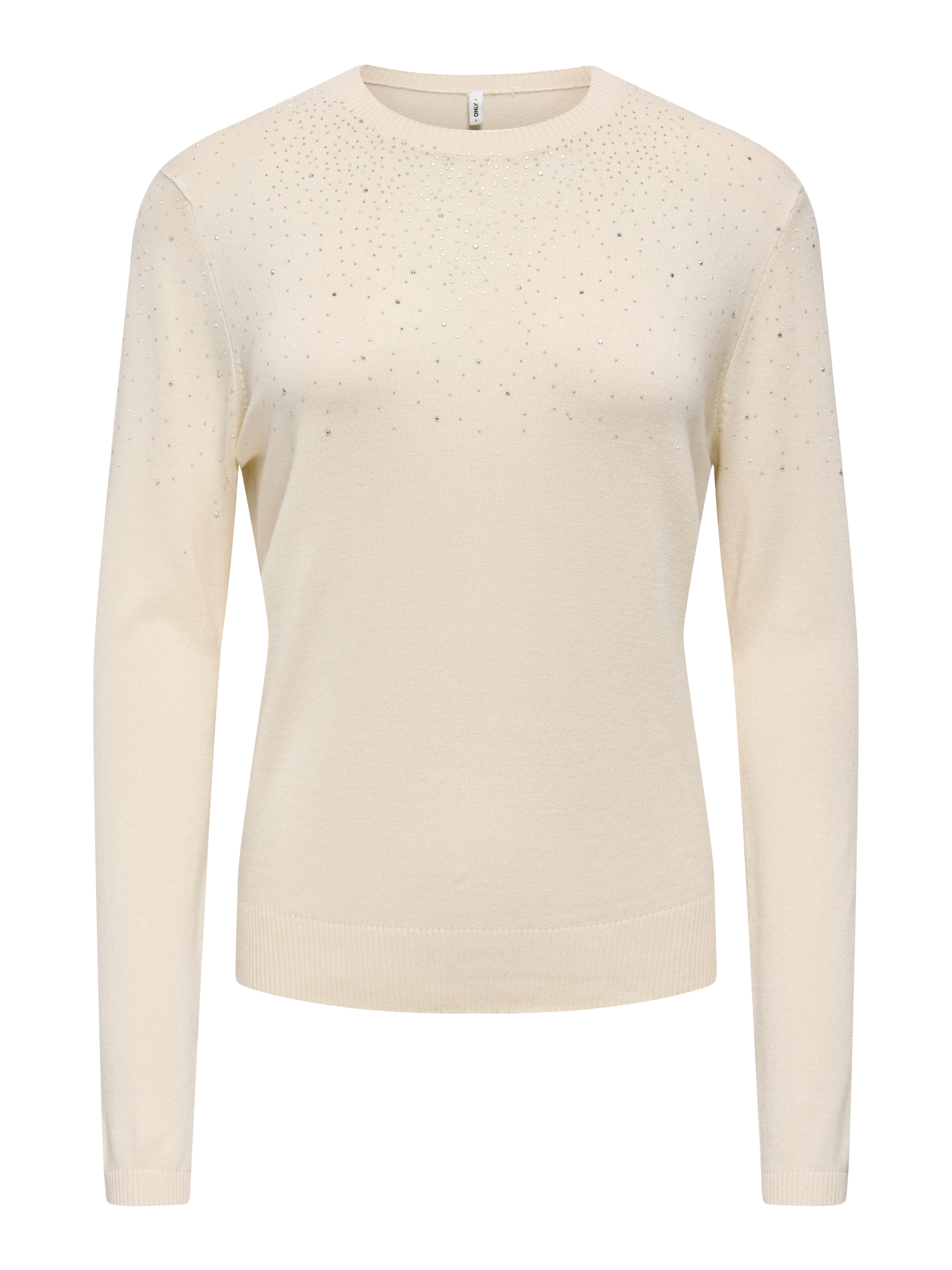ONLY Pull à manches courtes »ONLANABELLA LS BLING O-NECK KNT«