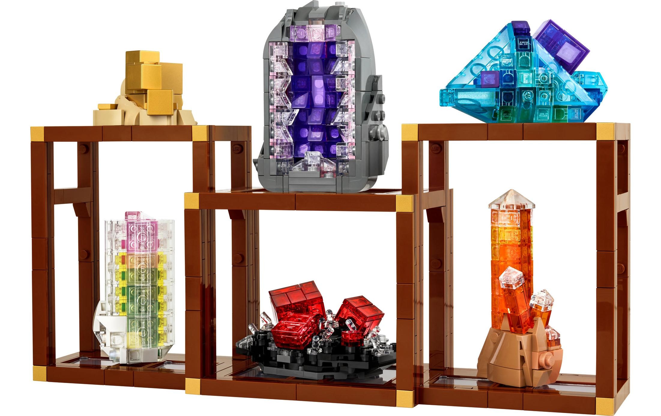 LEGO® Pions de construction »Ideas Mineraliensammlung 21362«