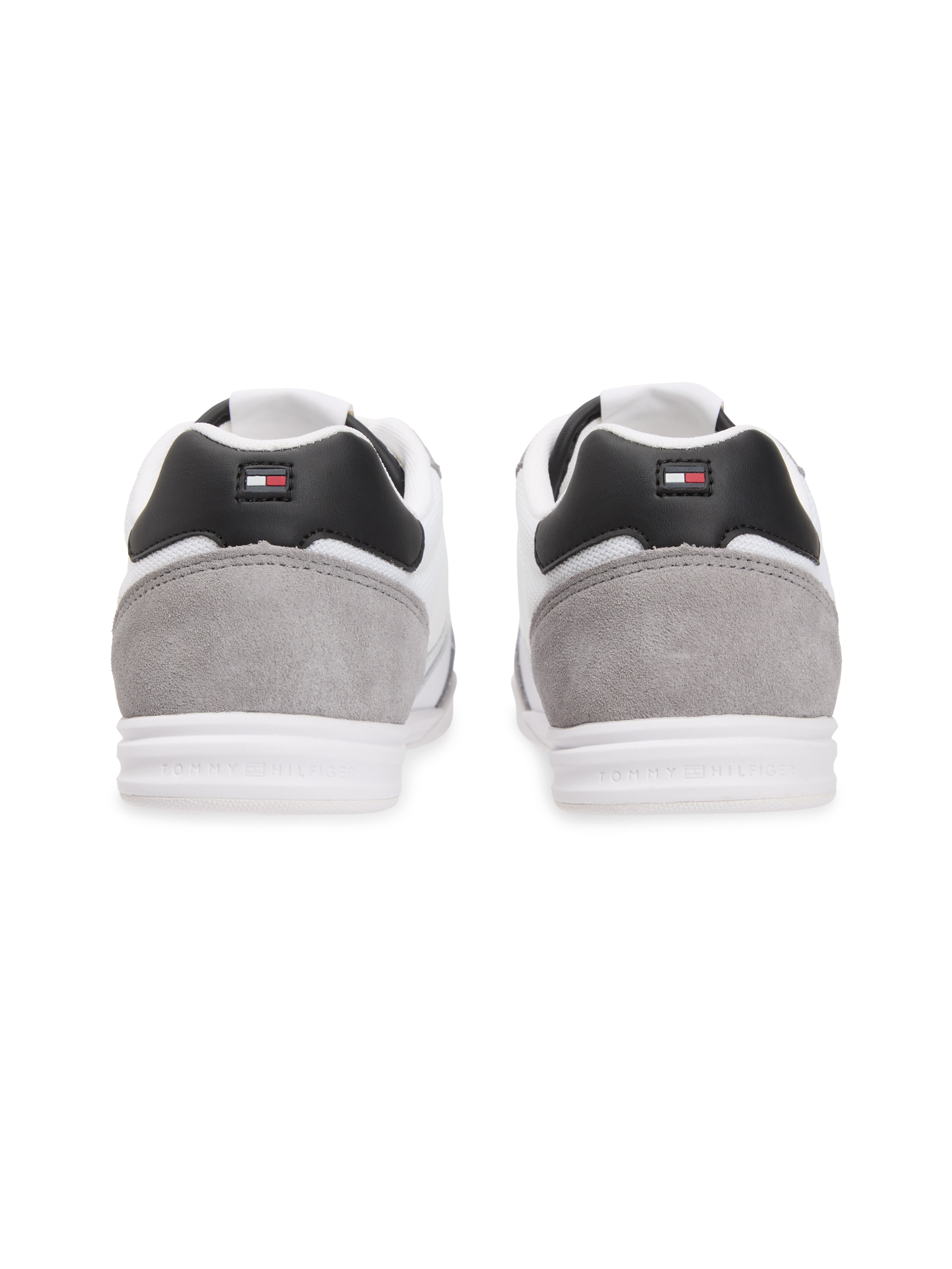 Tommy Hilfiger Baskets slip-on »LOPRO LTH MIX RWB«  Chaussure de loisir, chaussure basse, chaussure à enfiler avec empiècement contrasté au talon