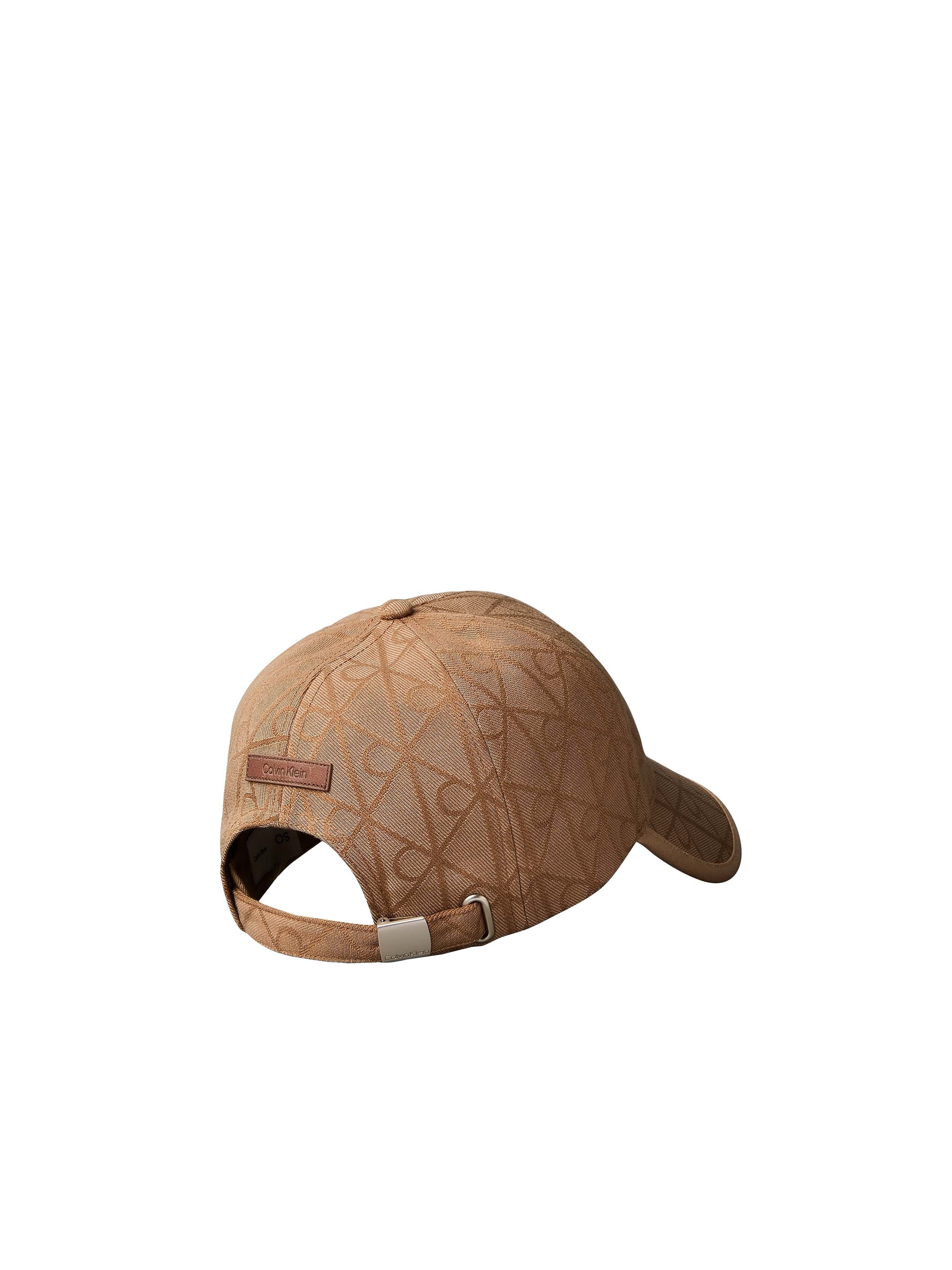 Calvin Klein Jeans Baseball Cap »LOGO AOP JACQUARD (BAG TIE BACK)« Regular fit und grössenverstellbar