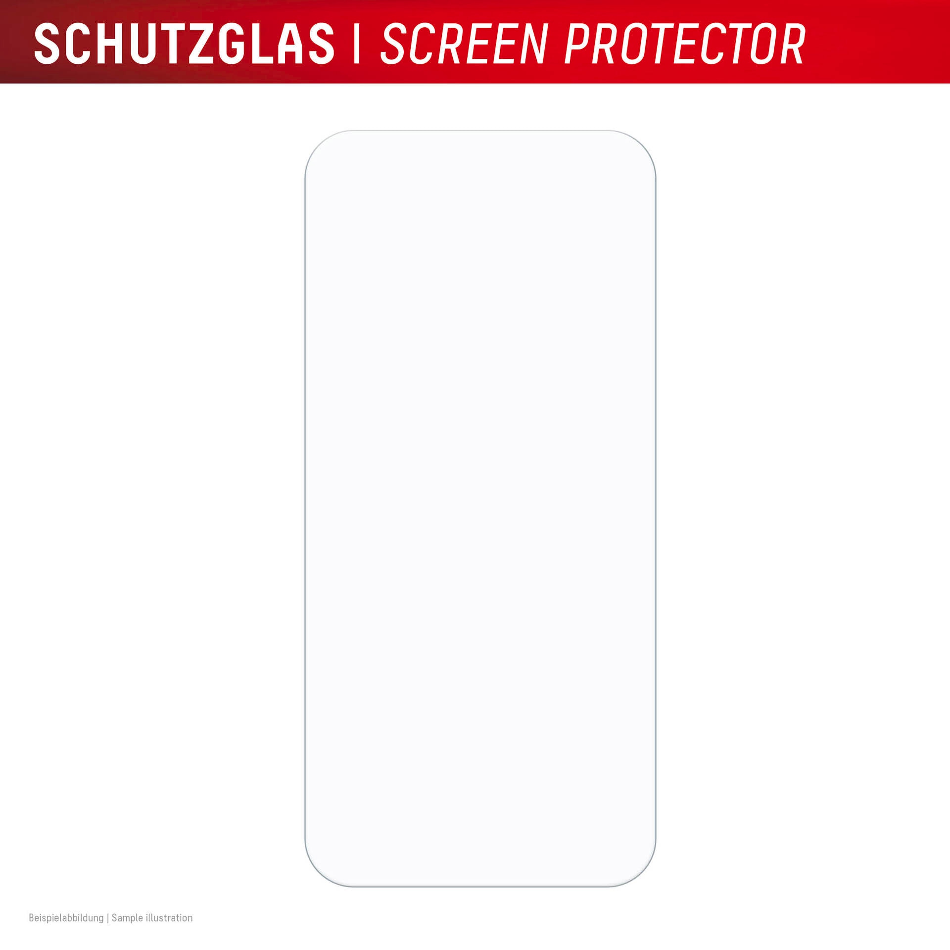 Displex Displayschutzglas »Real Glass Screen Protection« für Apple iPhone 16 Plus;Apple iPhone 15 Plus;Apple iPhone 15 Pro Max Displayschutzfolie, Schutzfolie, Bildschirmschutz, kratz- & stossfest