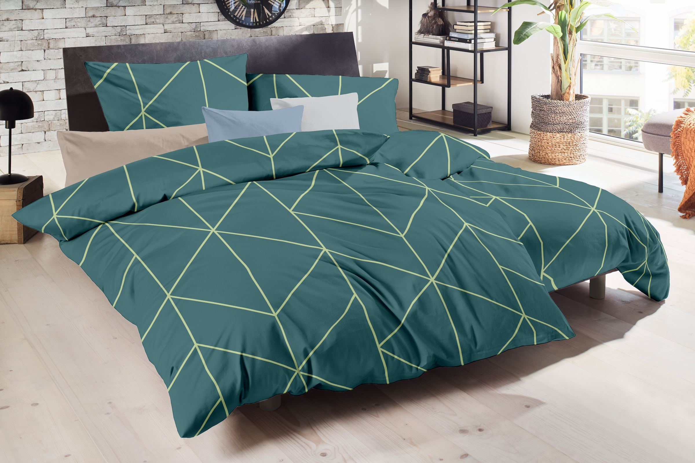 Primera Linge de lit »Satin-Bettwäsche Golden« 2