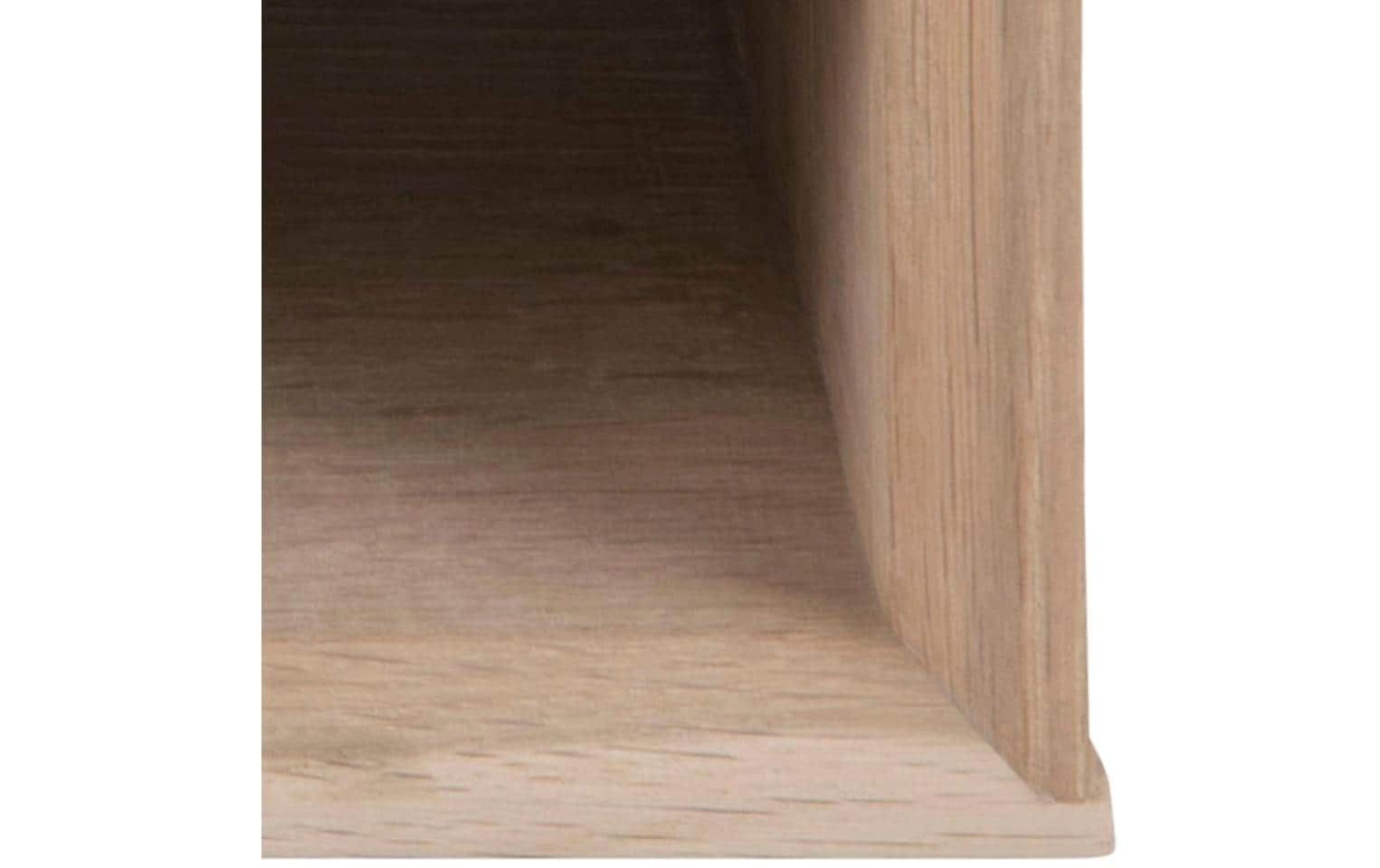 AC Design Nachttisch »Century Nachtkommode« Nachtschrank, Eiche Furnier, Schublade, Wandbefestigung