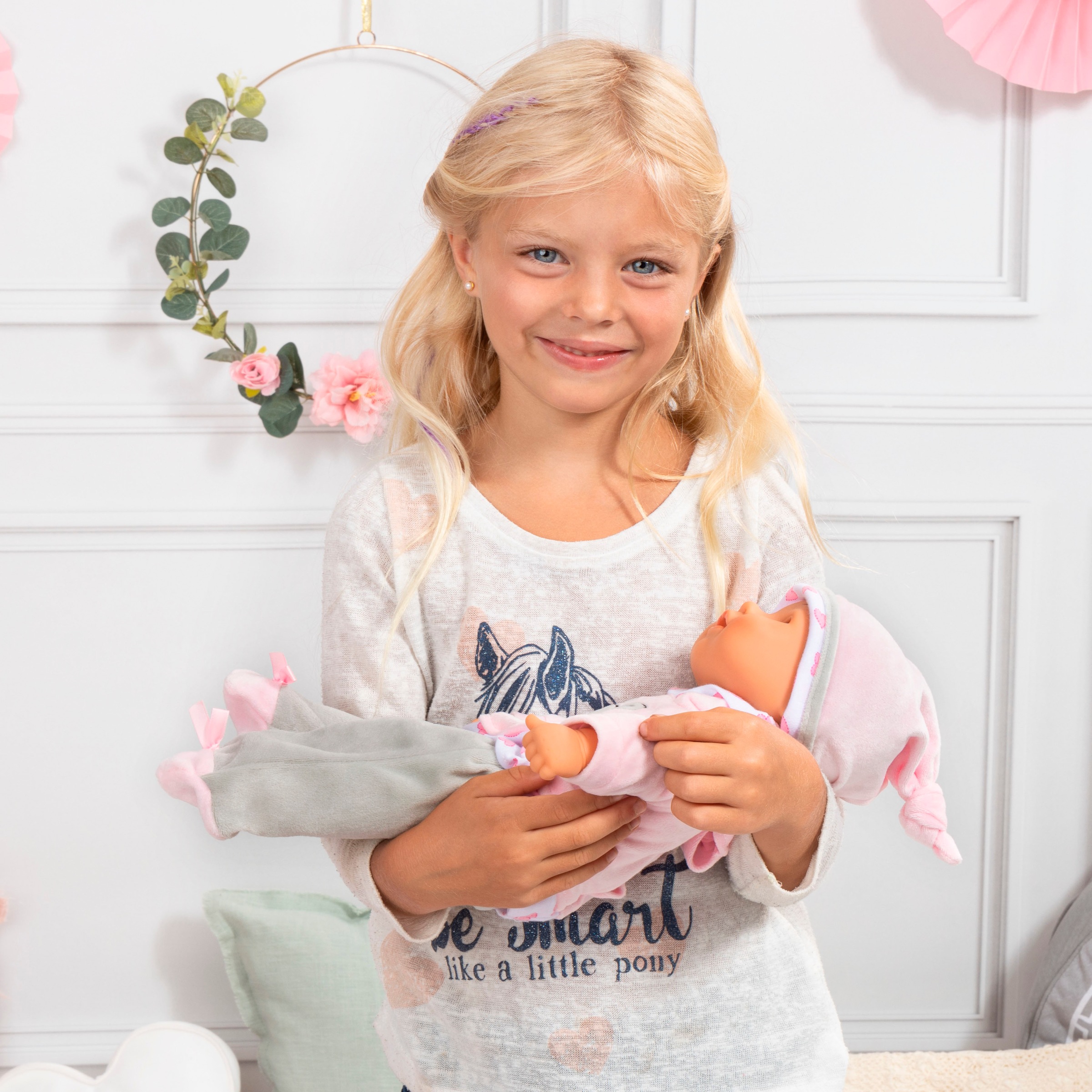 Bayer Poupée bébé »Lisa Magic Eyes, 38 cm«