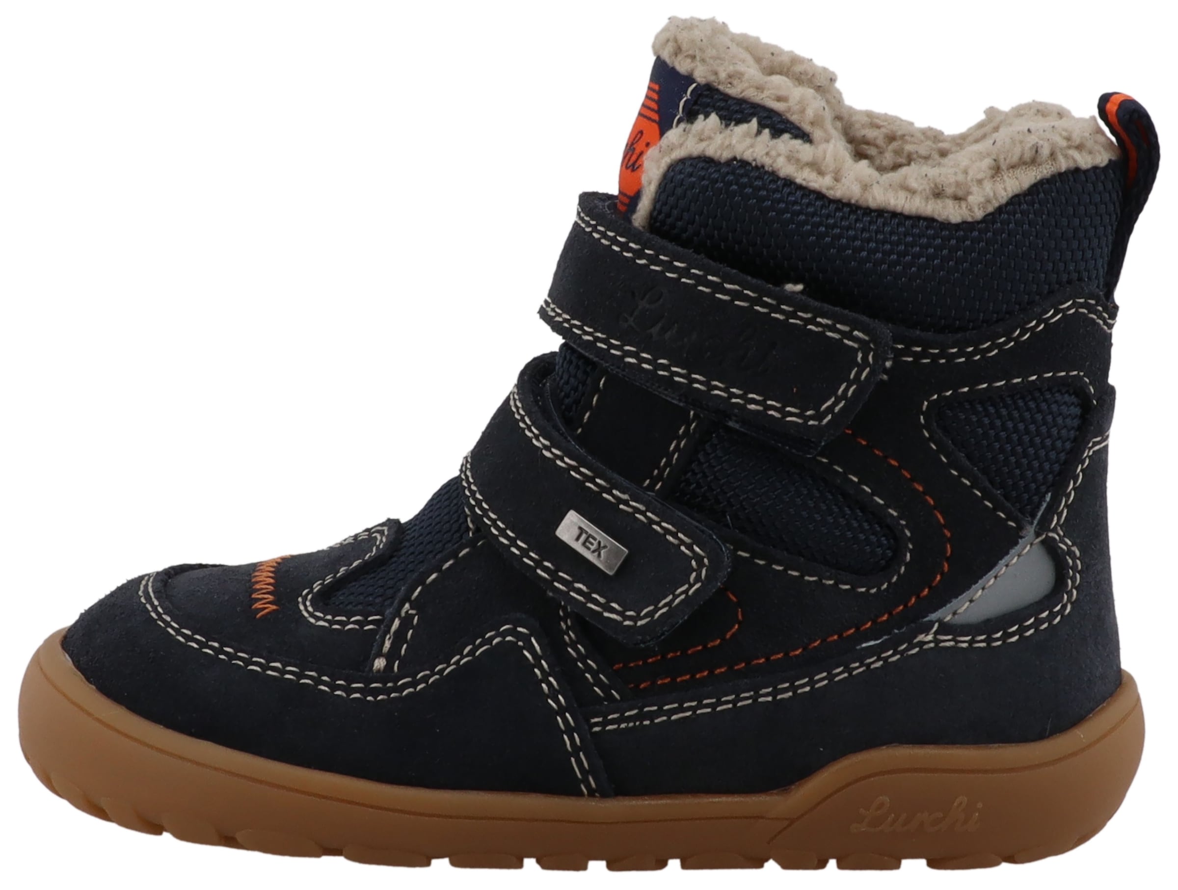 Lurchi Barfussschuh »Juppy Barefoot-TEX«  Klettboots mit TEX-Ausstattung, Grössenschablone zum Download