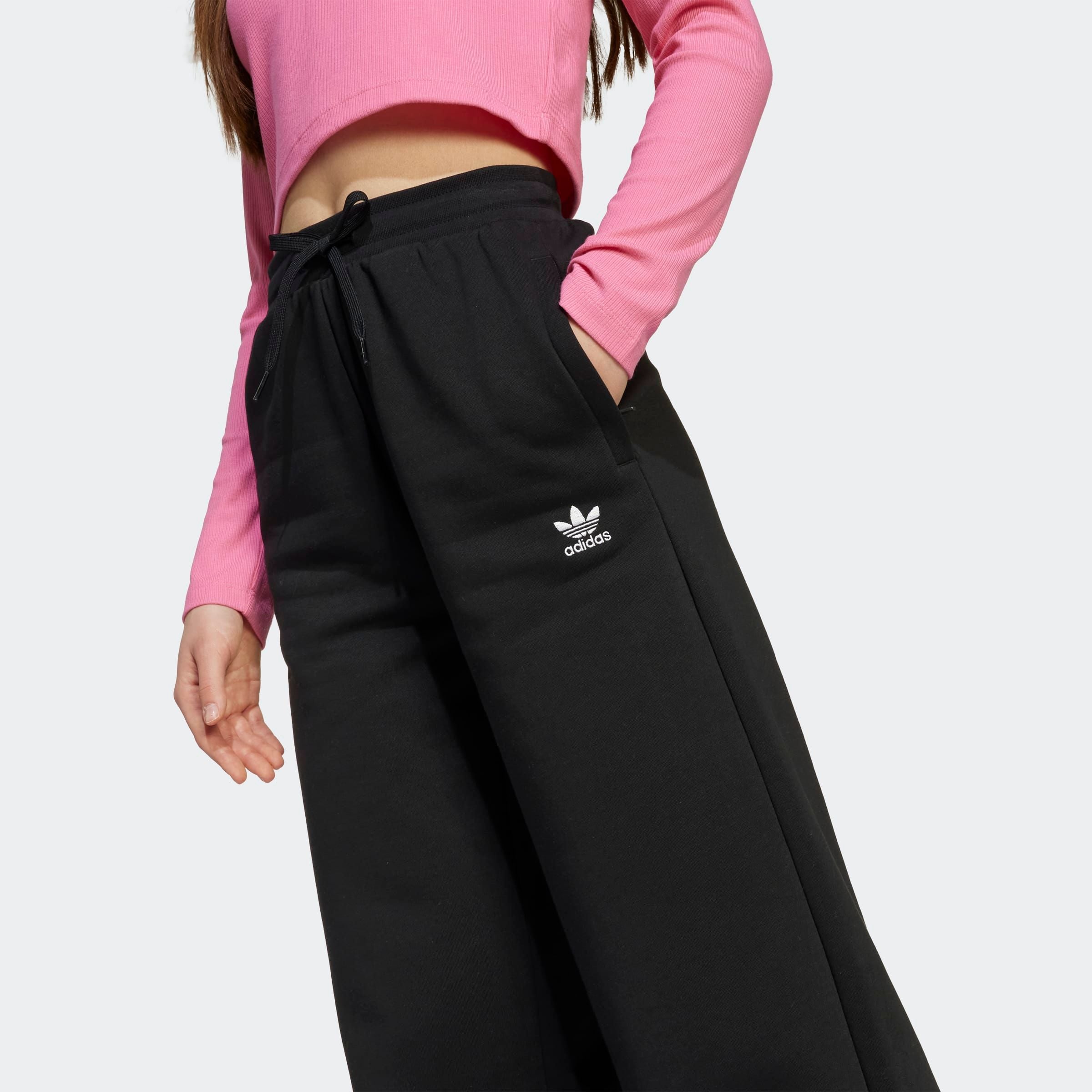 adidas Originals Pantalon de sport »WIDE LEG PANTS«  für Kinder und Teens, lockerer Schnitt, mit Kordelverschluss