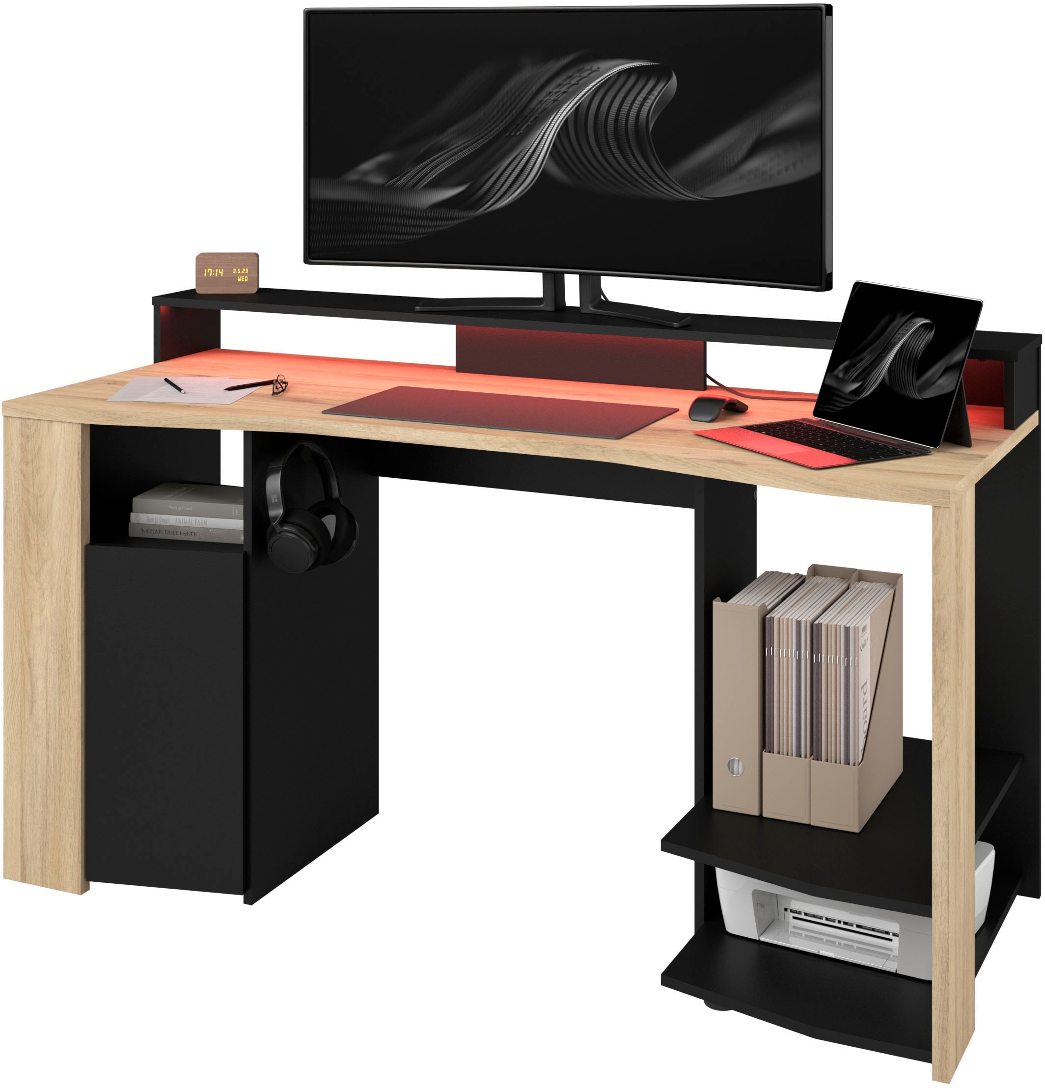 Parisot Table de gaming »Meta 1« Set, 2 cuis tlg.